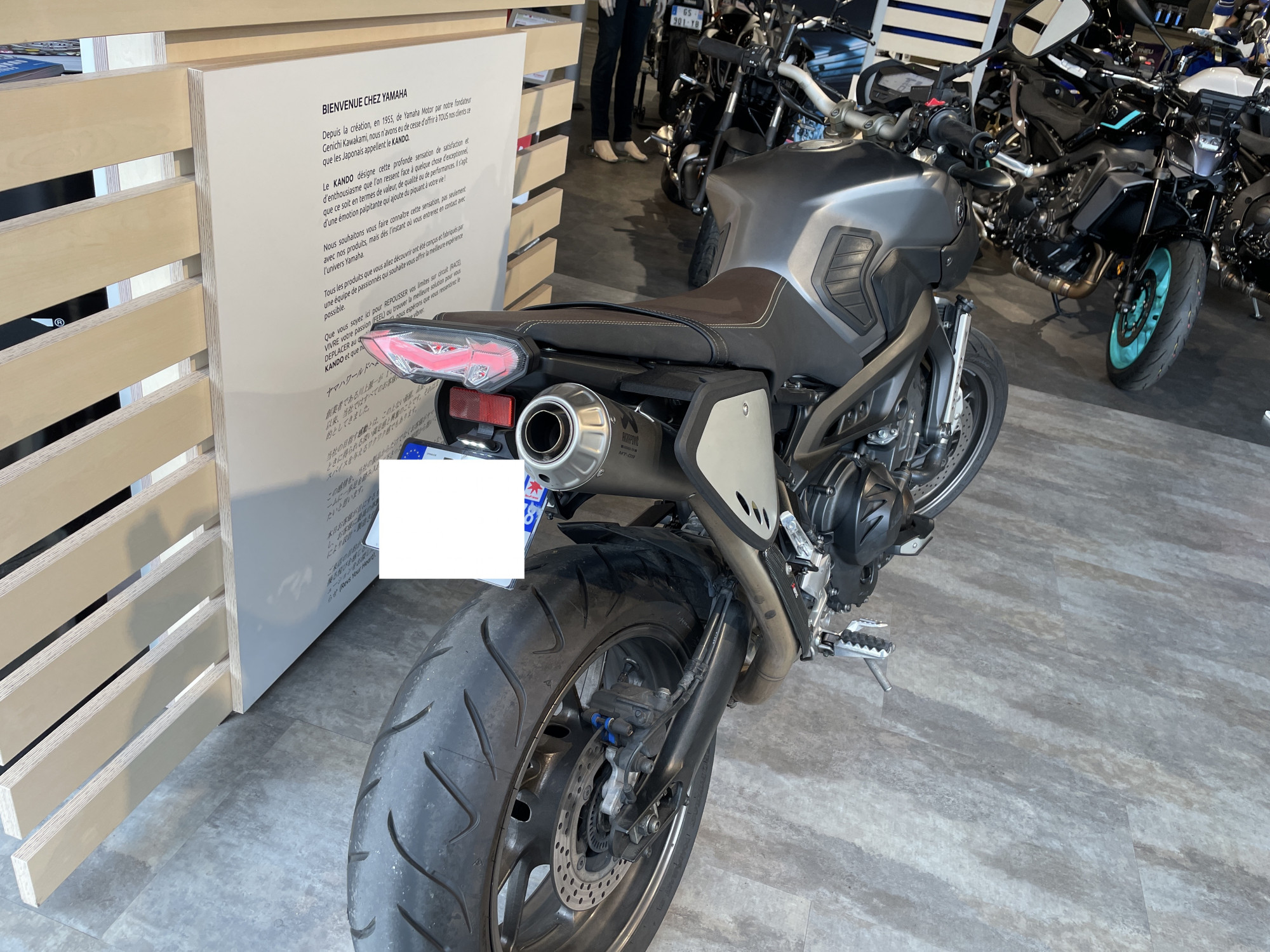 photo de YAMAHA MT-09 SPORT TR. 847 occasion de couleur  en vente à Vernon n°3