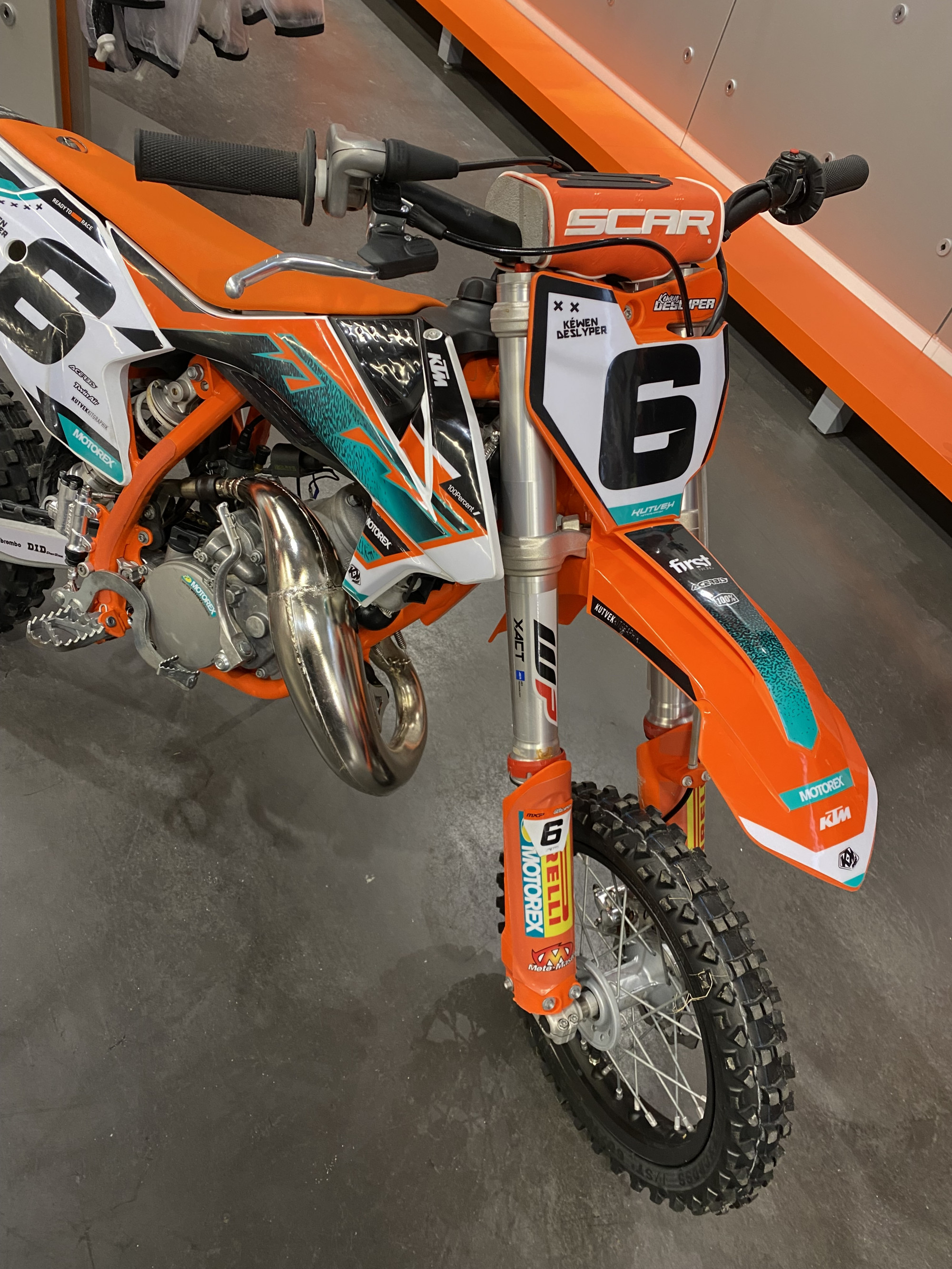 photo de KTM SX 50 occasion de couleur  en vente à Seclin n°3