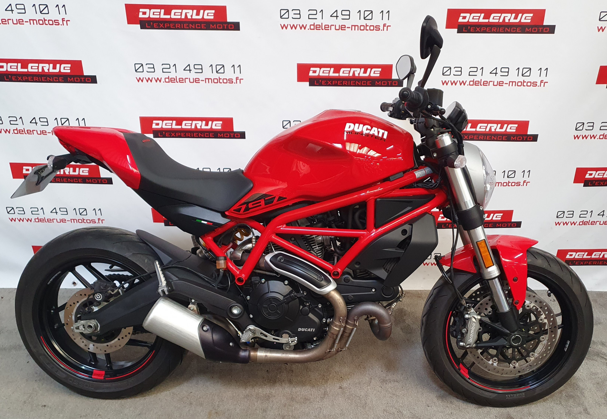 photo de DUCATI MONST.797 47.5 797 occasion de couleur  en vente à Noyelles Sous Lens n°1