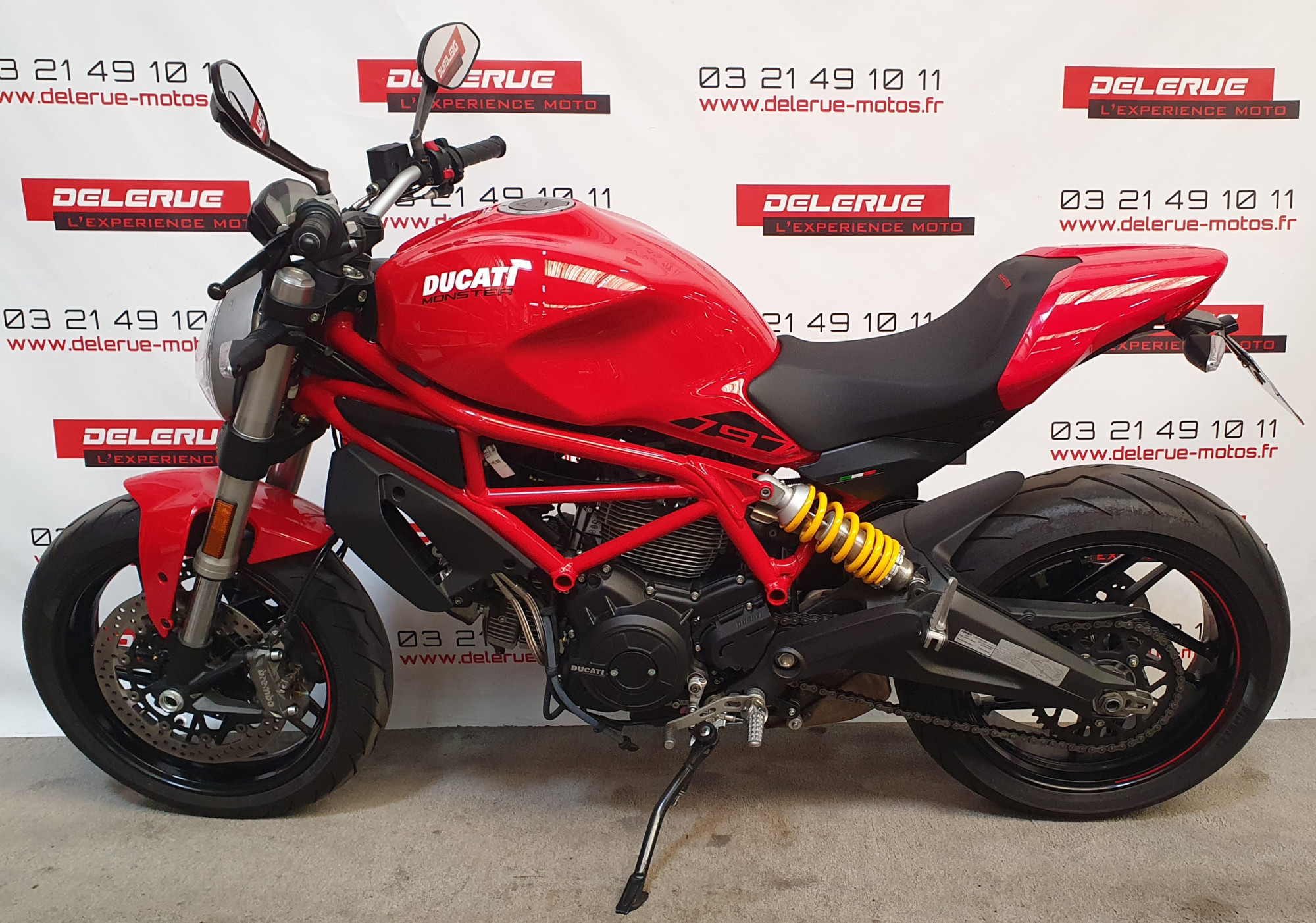 photo de DUCATI MONST.797 47.5 797 occasion de couleur  en vente à Noyelles Sous Lens n°3