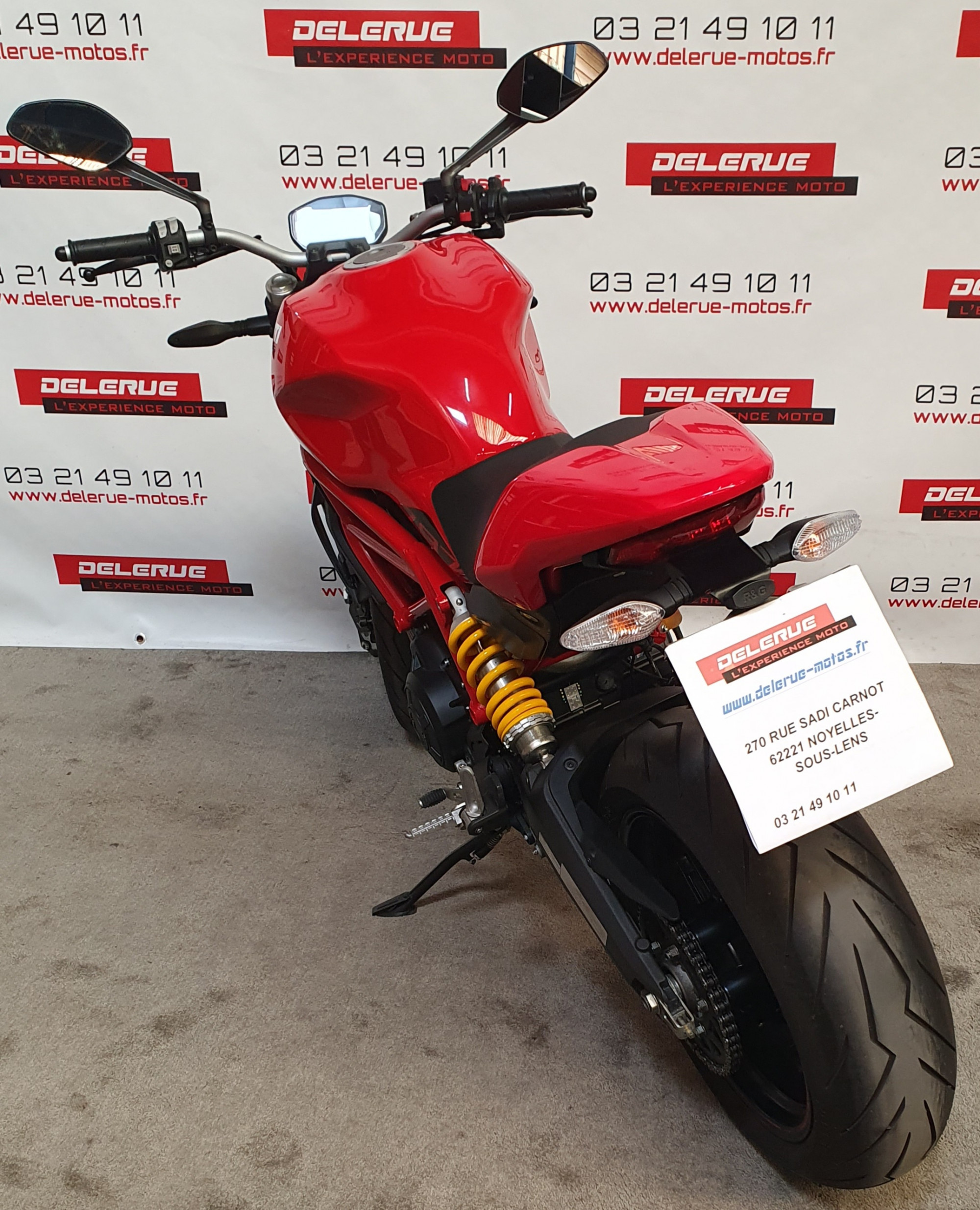 photo de DUCATI MONST.797 47.5 797 occasion de couleur  en vente à Noyelles Sous Lens n°2