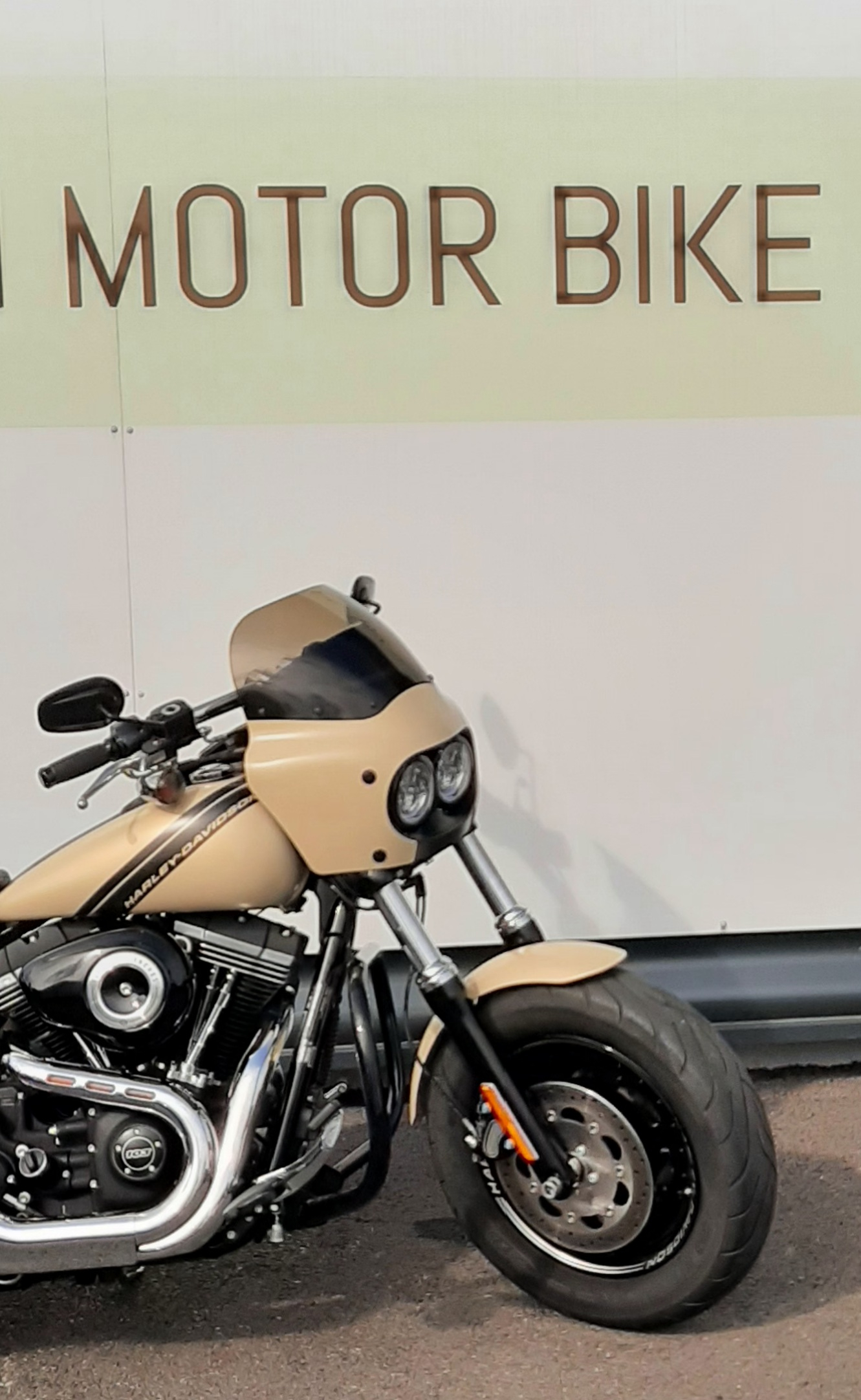 photo de HARLEY DAVIDSON DYNA FAT BOB 1690 1690 occasion de couleur  en vente à St Andre Sur Orne n°2