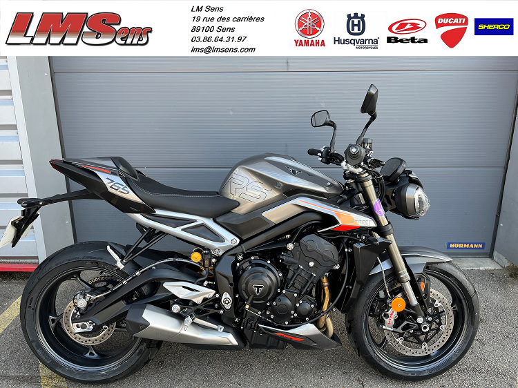 photo de TRIUMPH STREET TRIPLE 765 RS 765 occasion de couleur  en vente à Sens n°1