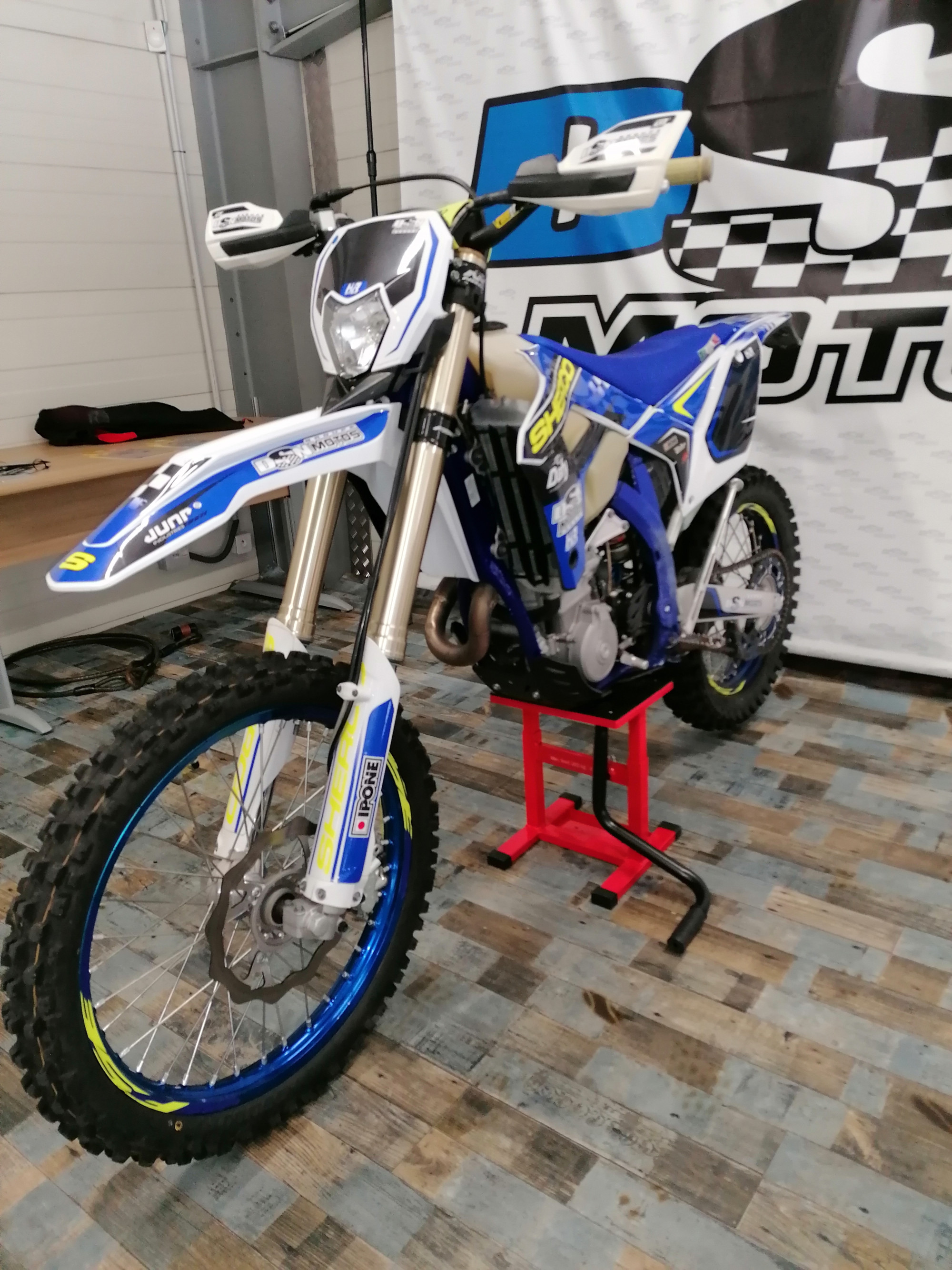 photo de SHERCO SE-F 450 RACING 450 occasion de couleur  en vente à Toulenne n°3