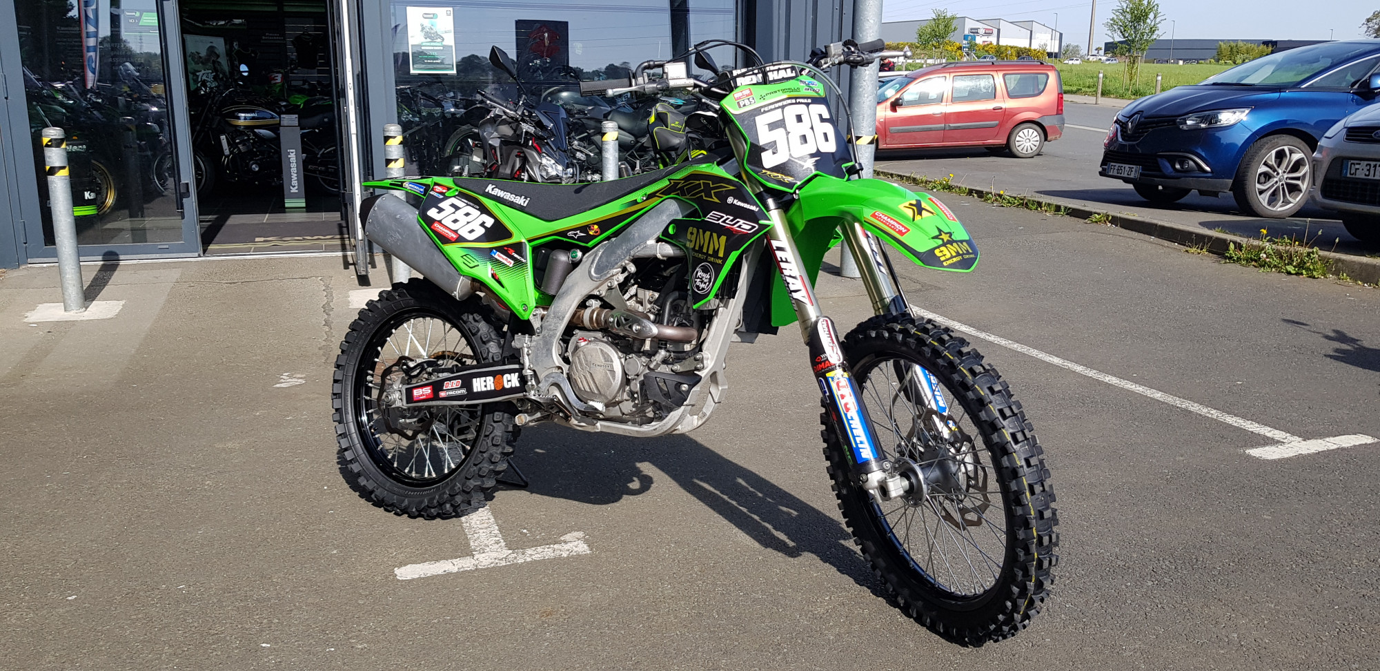 photo de KAWASAKI KX250F CROSS 250 occasion de couleur  en vente à Tregueux n°1