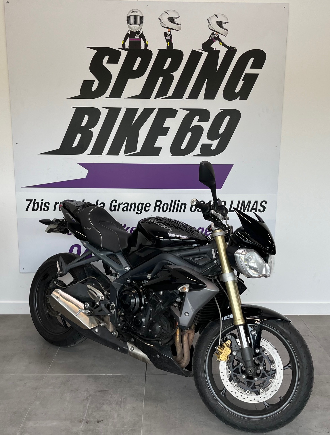 photo de TRIUMPH SPEED TRIPLE 675 occasion de couleur  en vente à Limas n°3