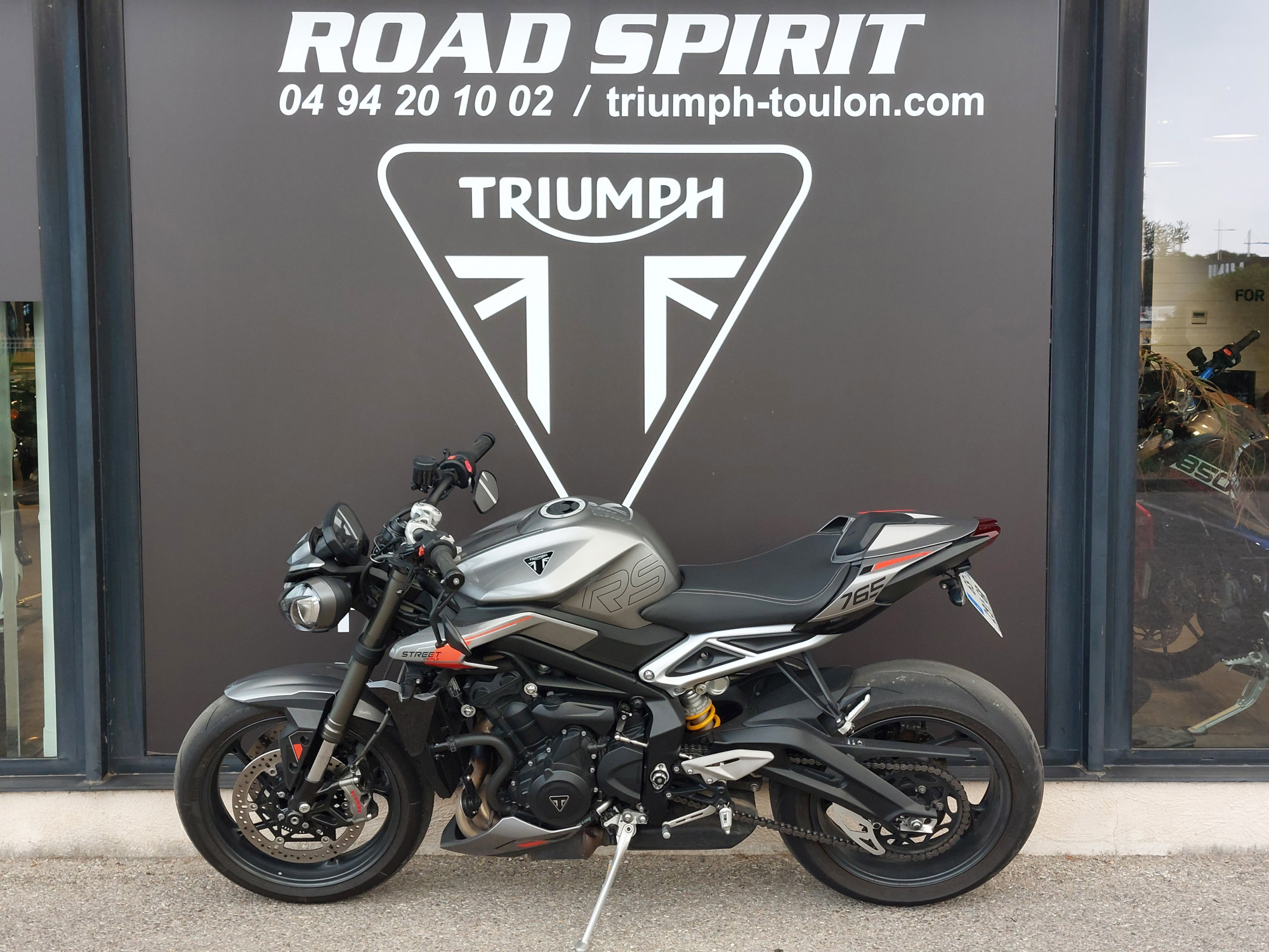 photo de TRIUMPH STREET TRIPLE 765 RS 765 occasion de couleur  en vente à Ollioules n°2