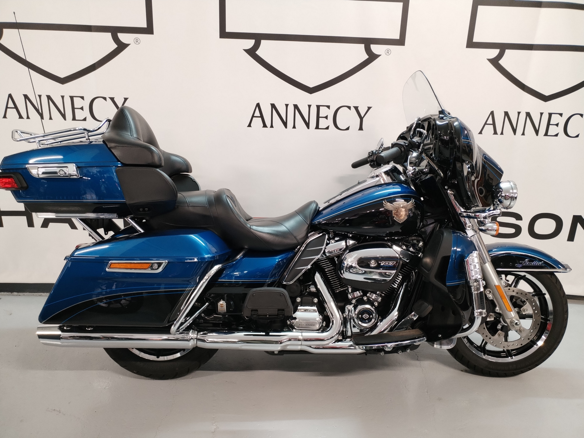 photo de HARLEY DAVIDSON TOURING ELECTRA GLIDE 1745 ULTRA 1745 occasion de couleur  en vente à Seynod n°2