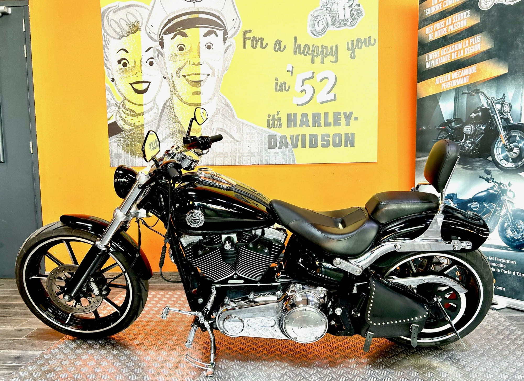 photo de HARLEY DAVIDSON SOFTAIL BREAKOUT 1690 1690 occasion de couleur  en vente à Perpignan n°3