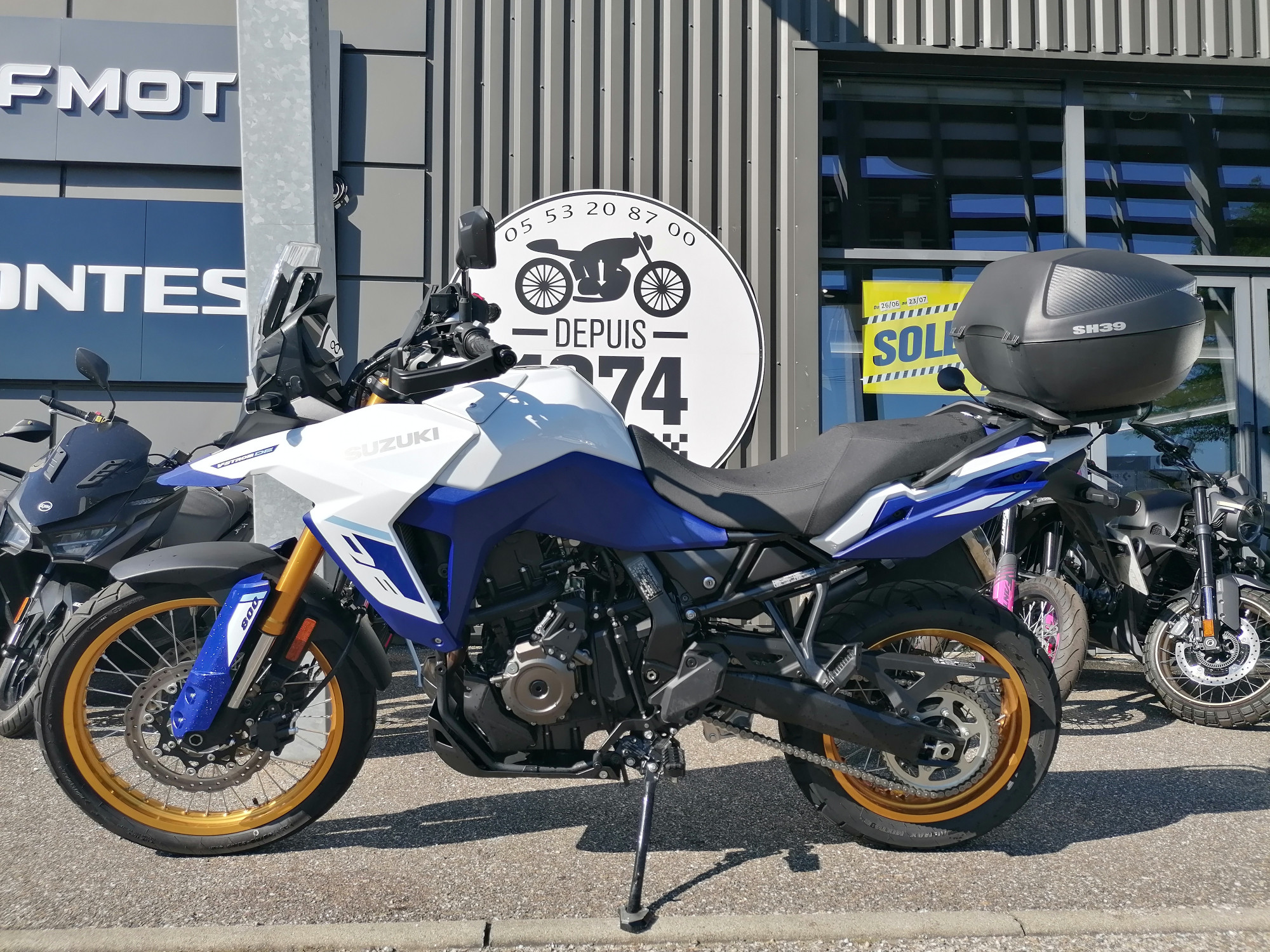 photo de SUZUKI V-STROM DL 800 DE 800 occasion de couleur  en vente à Marmande n°3