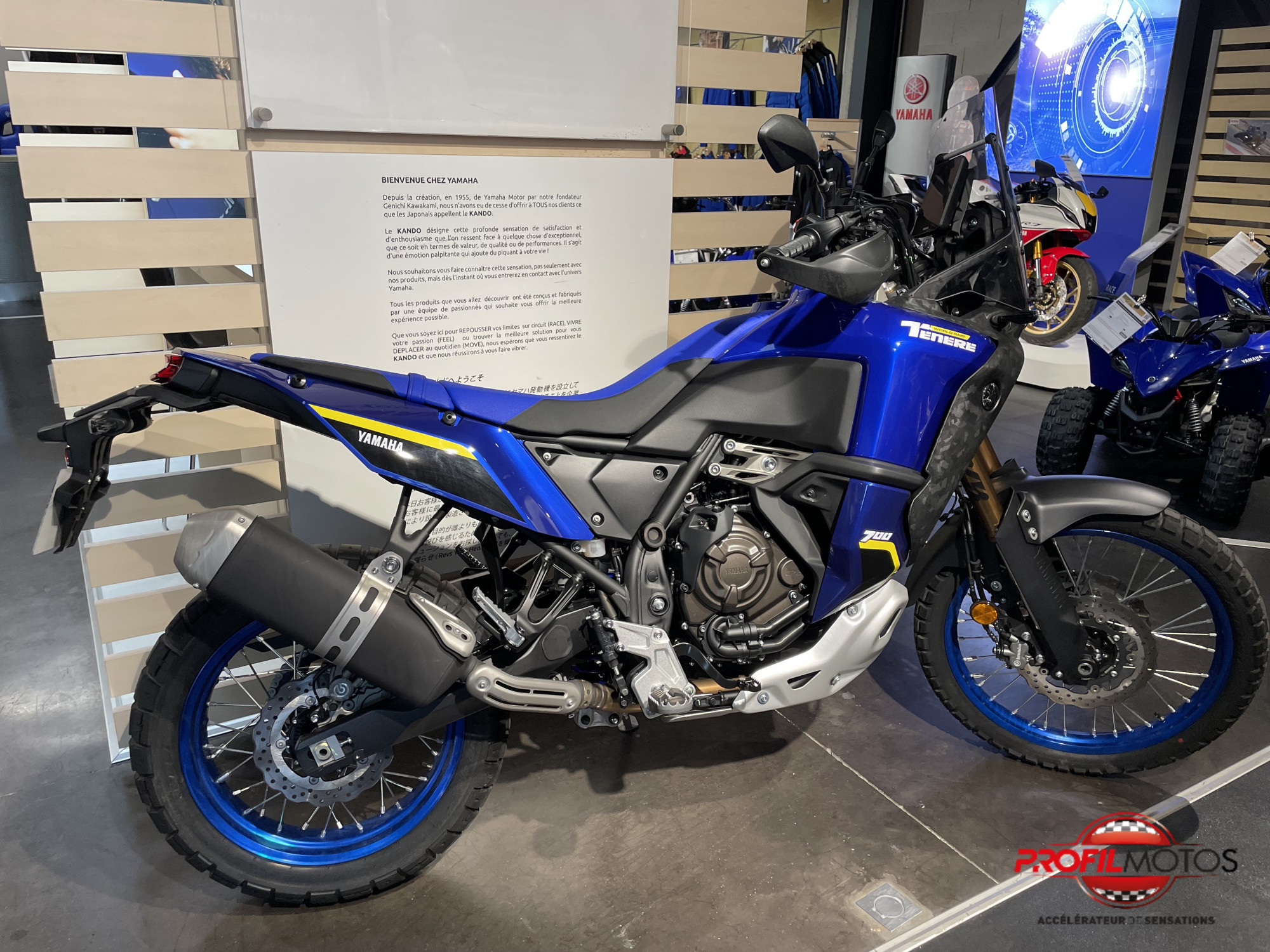 photo de YAMAHA TéNéRé 700 WORLD RAID 689 occasion de couleur  en vente à RUY MONTCEAU n°2