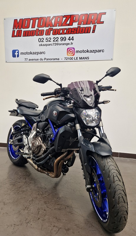 photo de YAMAHA MT-07 689 occasion de couleur  en vente à Le Mans n°2