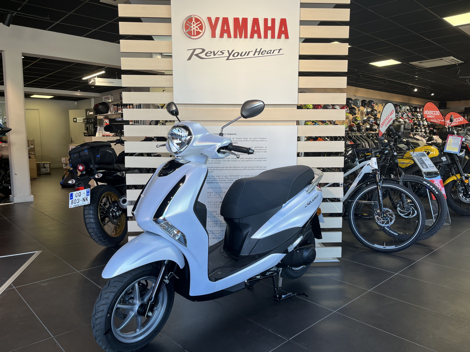 photo de YAMAHA D'ELIGHT 125 occasion de couleur  en vente à Voglans n°3