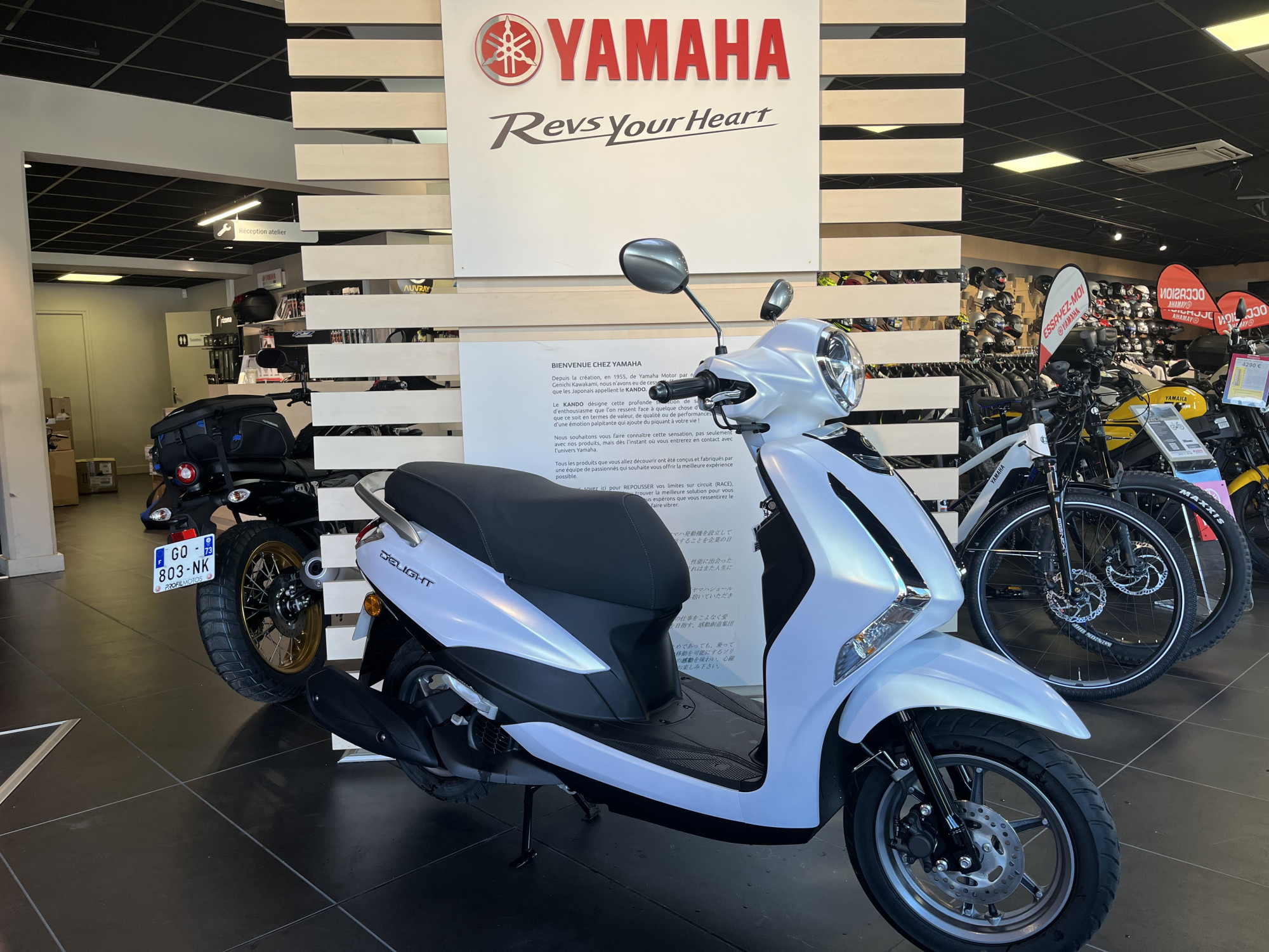 photo de YAMAHA D'ELIGHT 125 occasion de couleur  en vente   Voglans