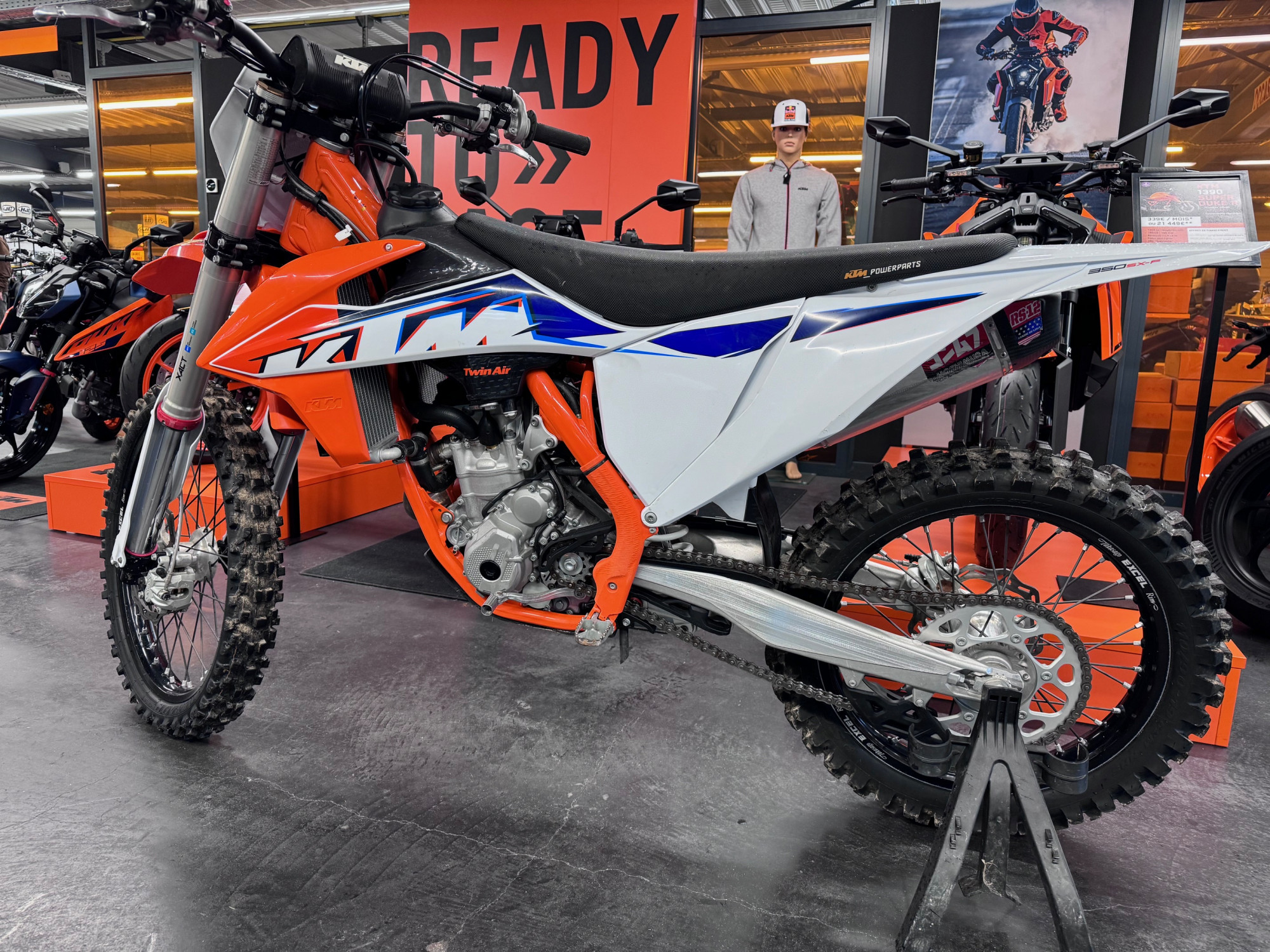 photo de KTM 350 SXF KTM 350 occasion de couleur  en vente à Feytiat n°2