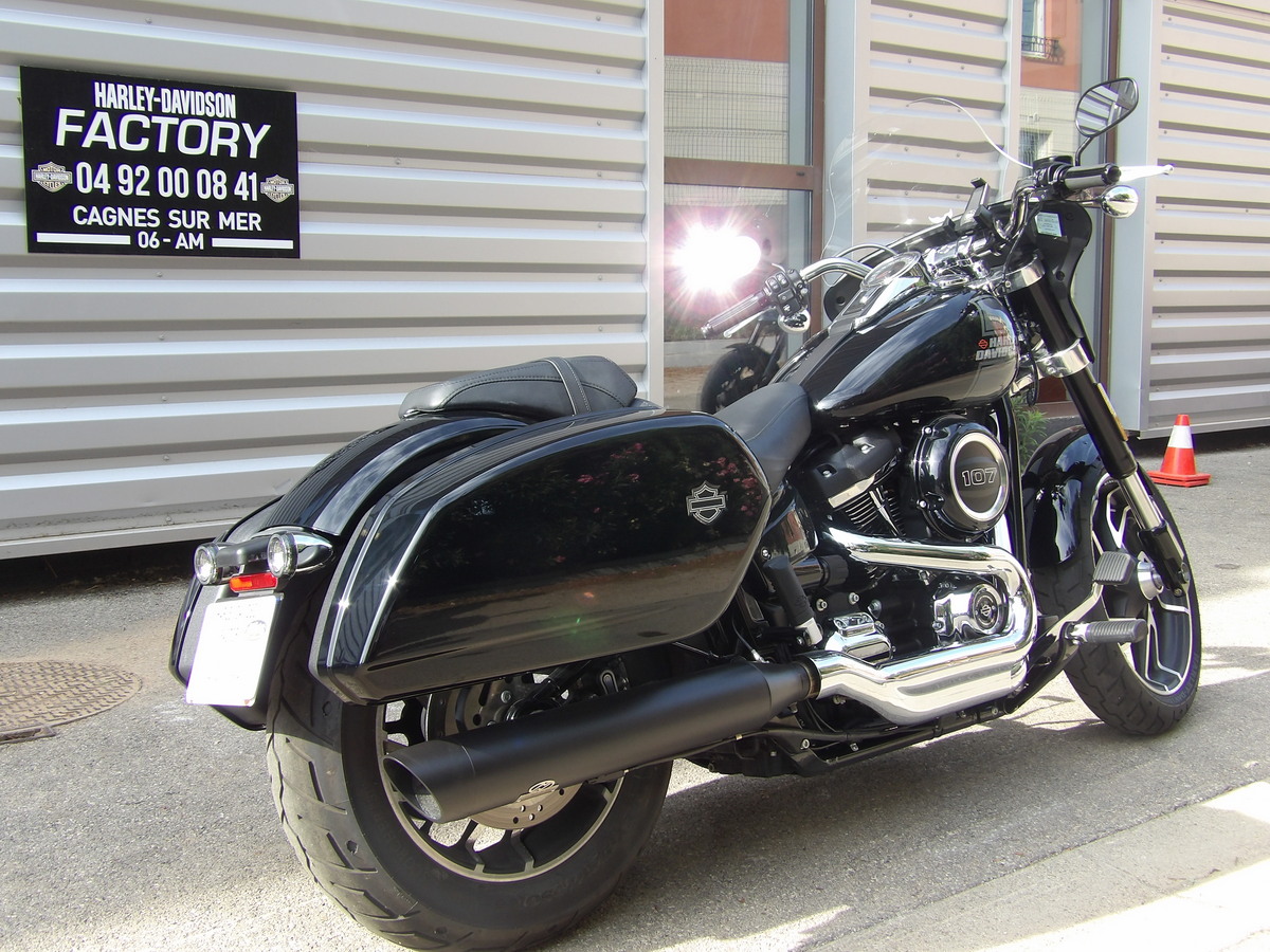 photo de HARLEY DAVIDSON SOFTAIL SPORT GLIDE 1745 1745 occasion de couleur  en vente à Cagnes Sur Mer n°3