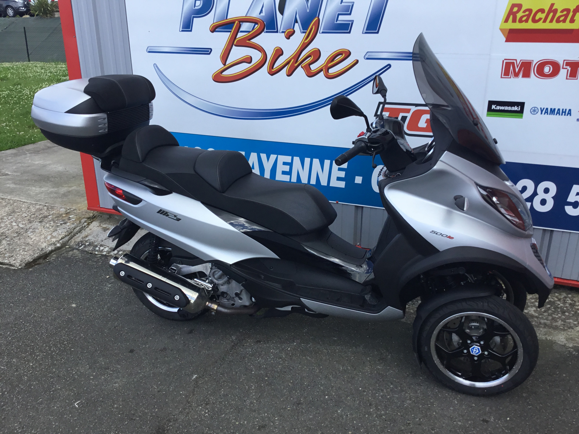 photo de PIAGGIO MP3 500 ABS-ASR 493 occasion de couleur  en vente à Mayenne n°3