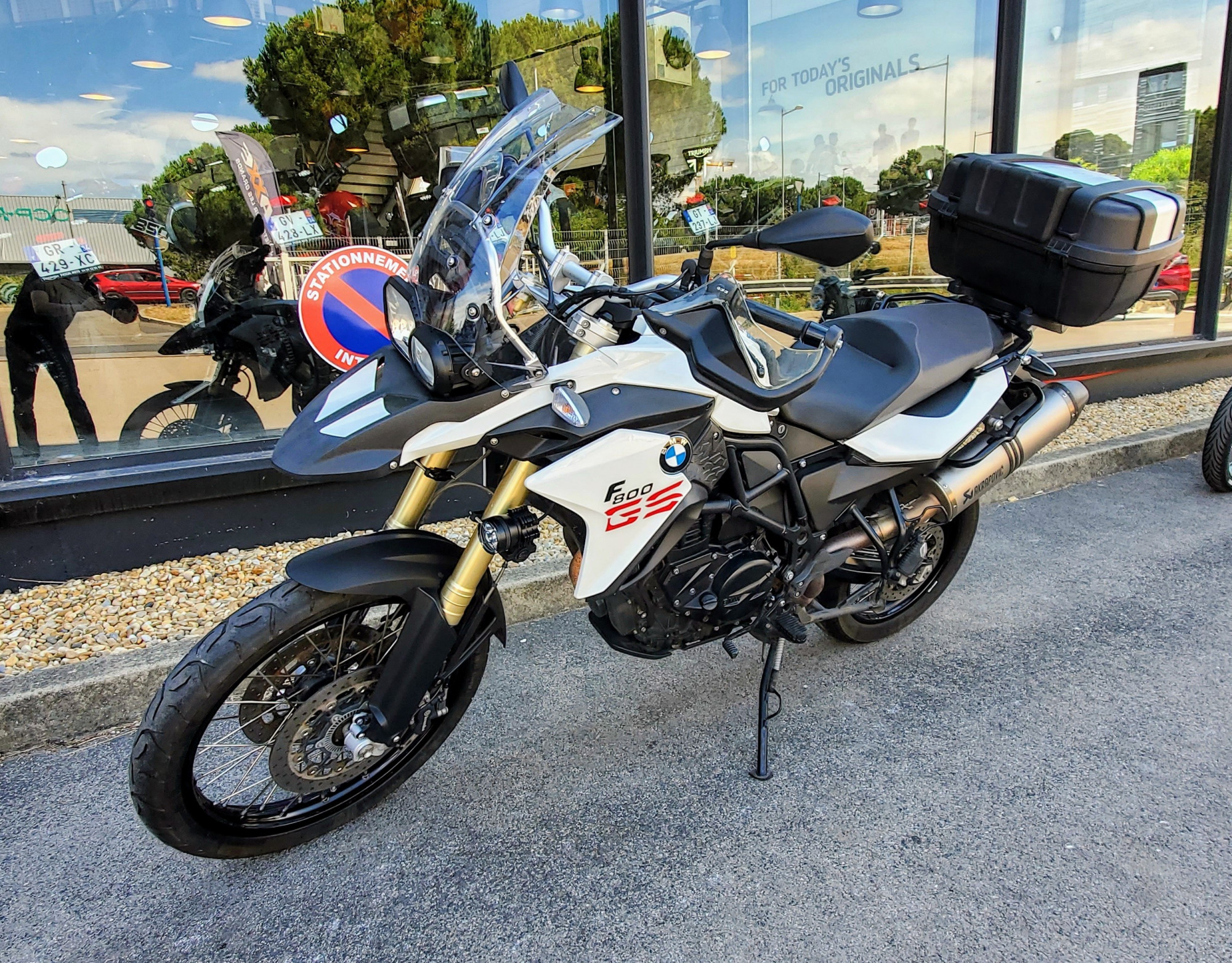 photo de BMW F 800 GS 47.5CV 800 occasion de couleur  en vente à Montpellier n°2