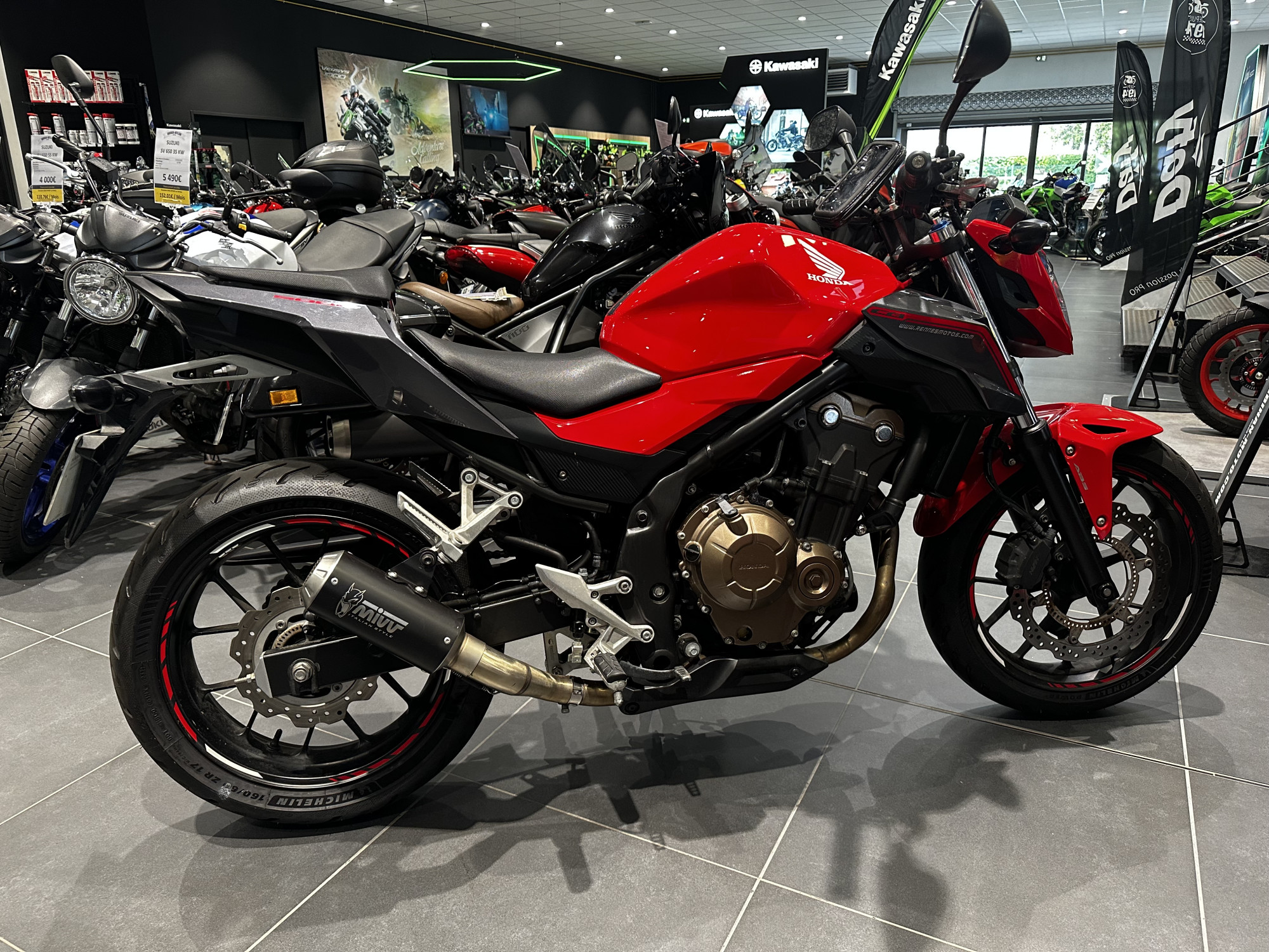 photo de HONDA CB 500 occasion de couleur  en vente à Ploeren n°3