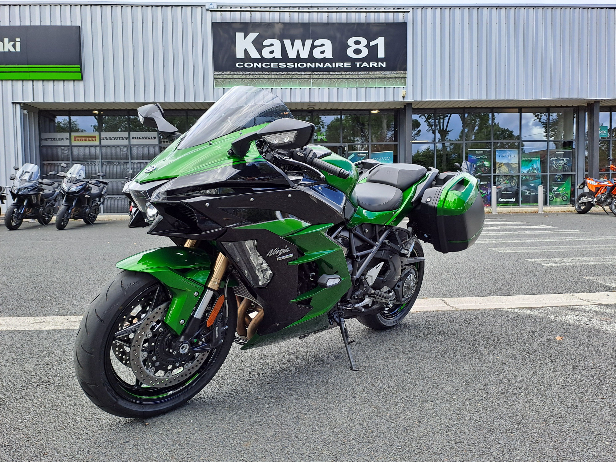 photo de KAWASAKI NINJA H2 SX SE 998 occasion de couleur  en vente à Albi n°3