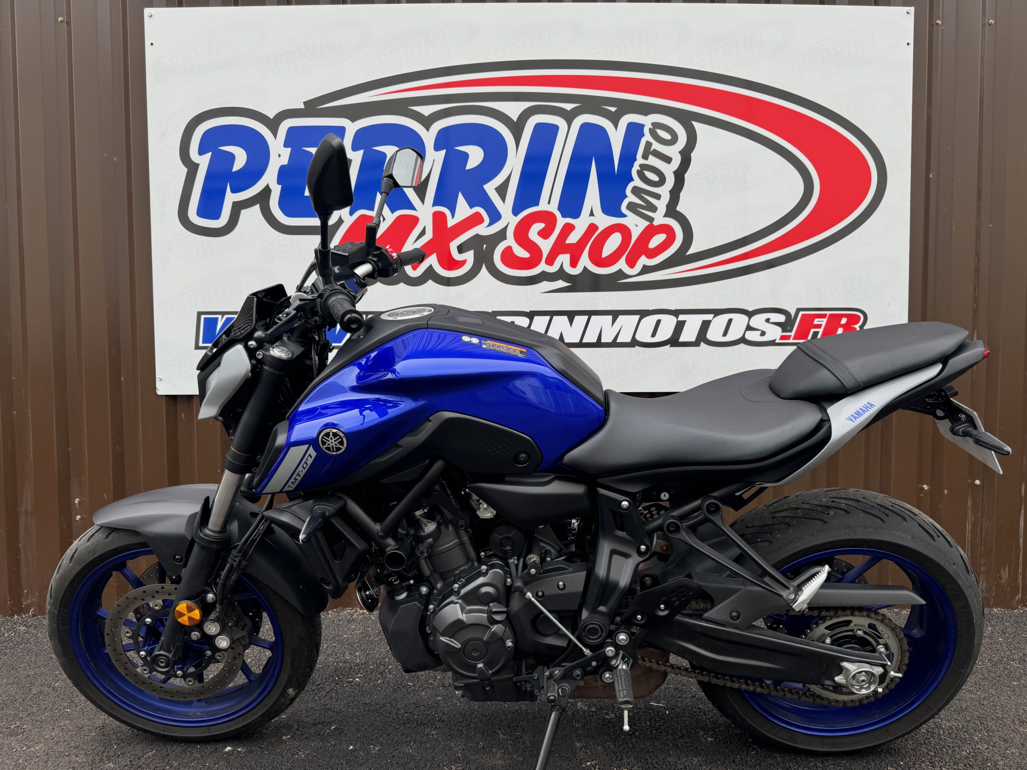 photo de YAMAHA MT-07 (47.5CV) 695 occasion de couleur  en vente   Evreux