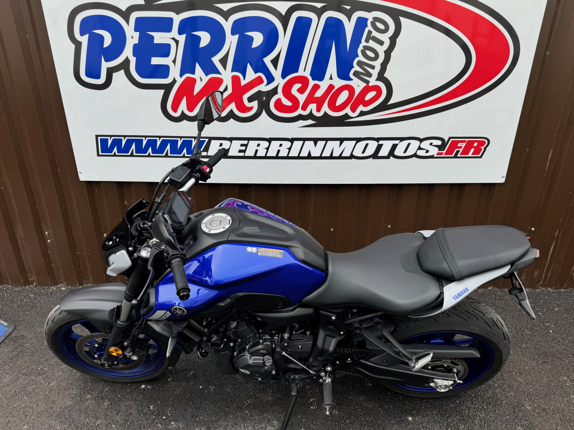 photo de YAMAHA MT-07 (47.5CV) 695 occasion de couleur  en vente à Evreux n°2