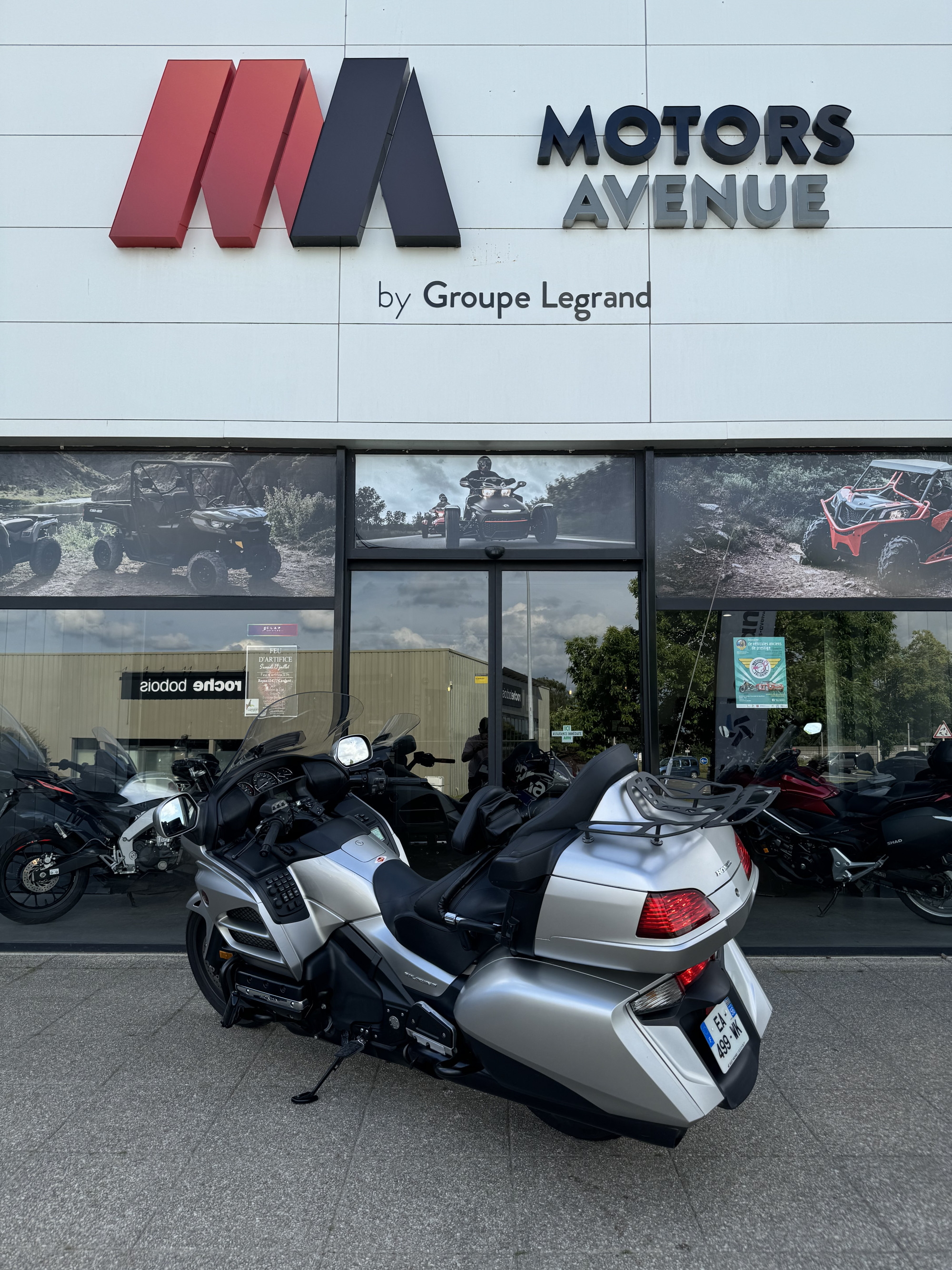 photo de HONDA GL1800 GOLDWING 1800 occasion de couleur  en vente   La Chapelle Des Fougeretz