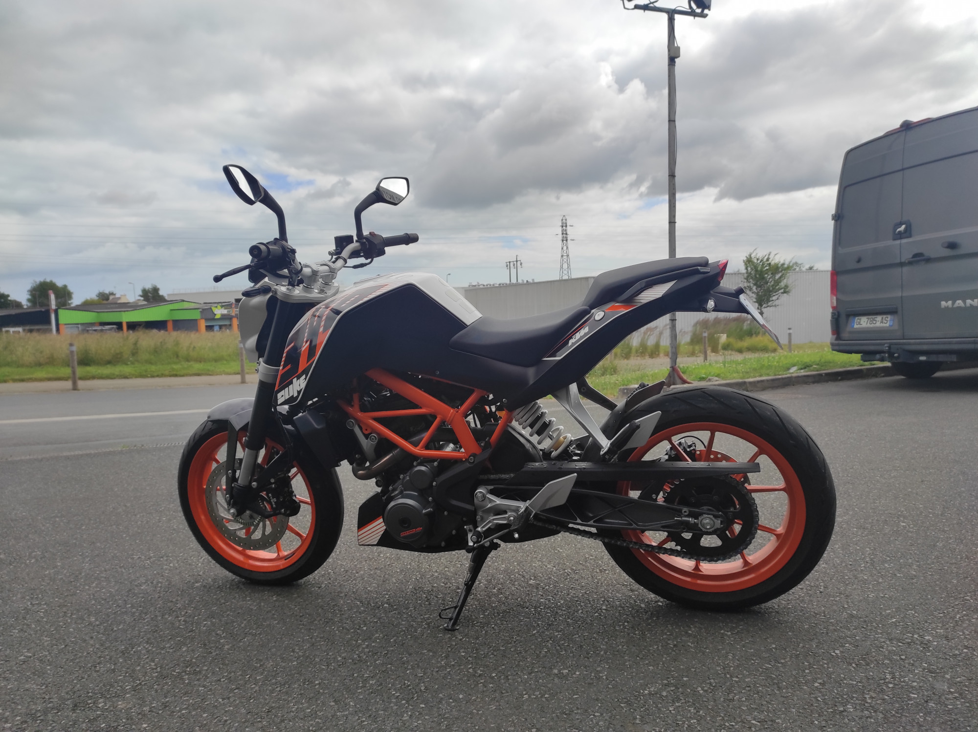 photo de KTM 390 DUKE ABS 390 occasion de couleur  en vente à Tregueux n°2