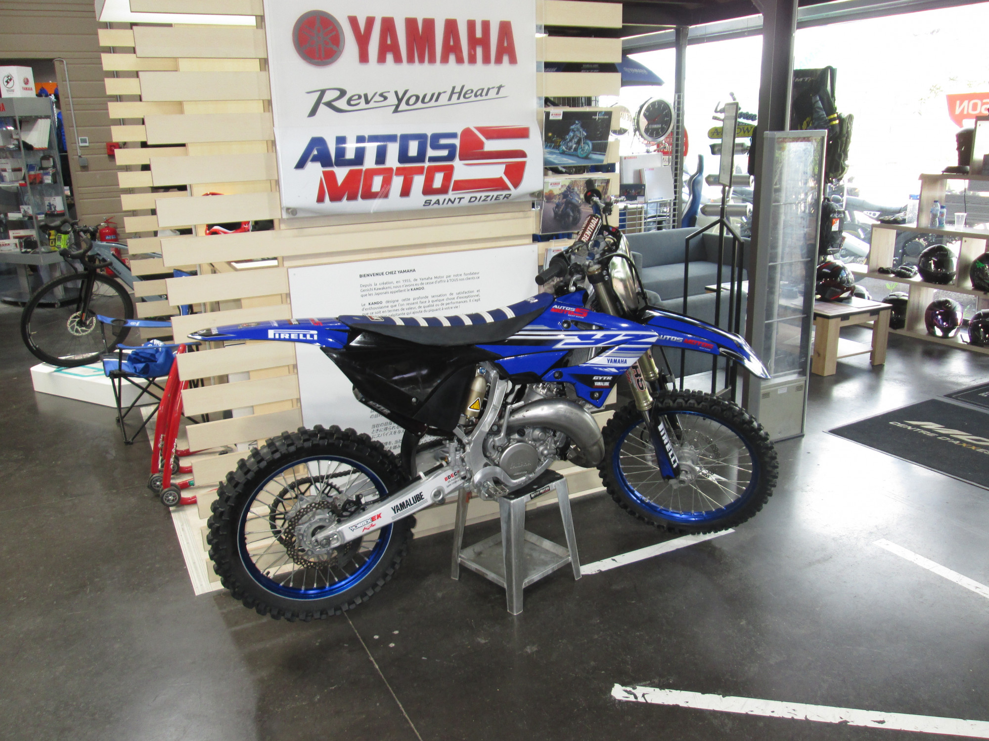 photo de YAMAHA 125 YZ 2023 125 occasion de couleur  en vente   St Dizier