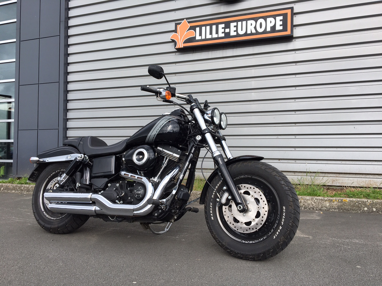 photo de HARLEY DAVIDSON DYNA FAT BOB 1690 1690 occasion de couleur  en vente à Seclin n°2