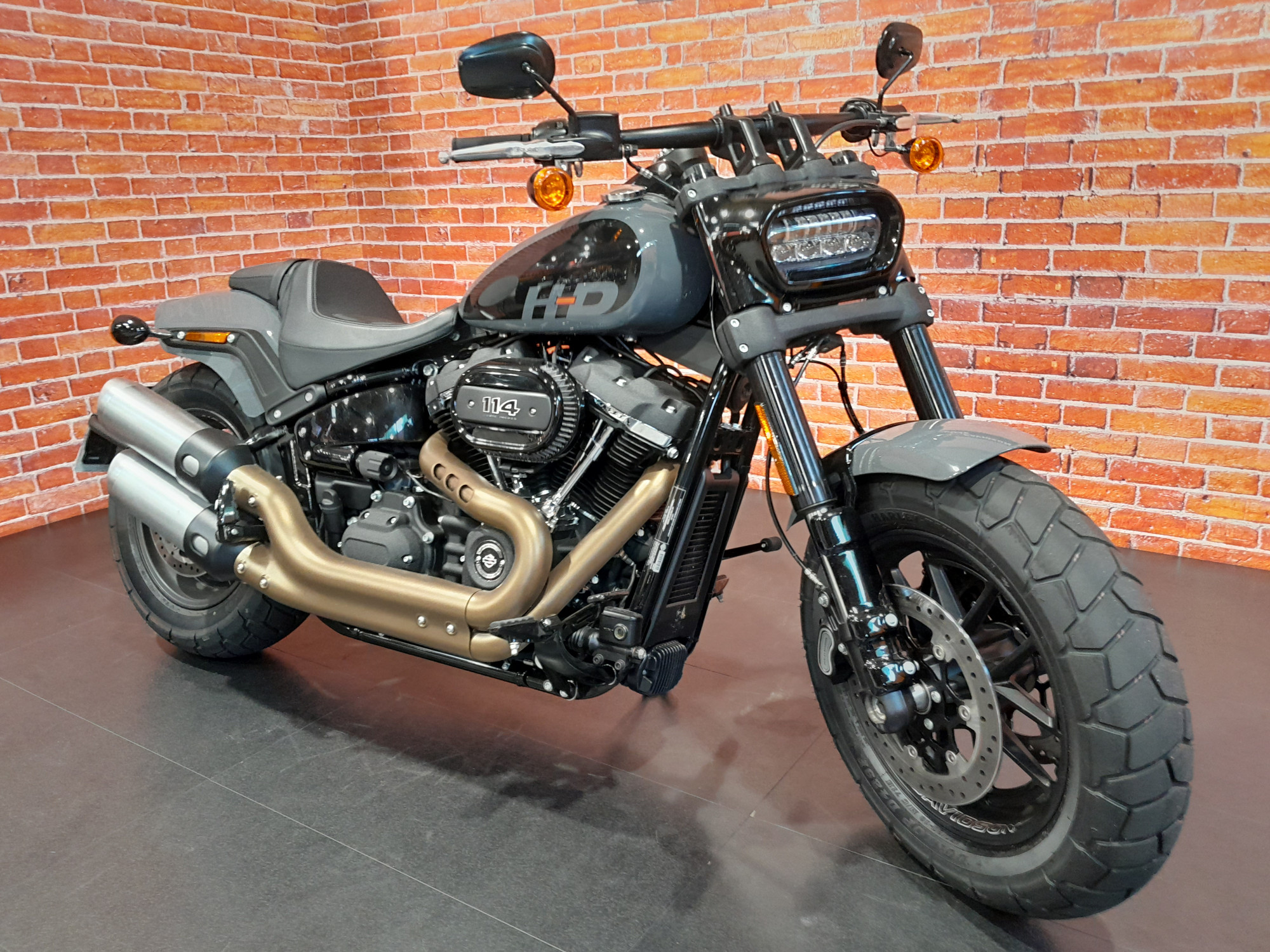 photo de HARLEY DAVIDSON SOFTAIL FAT BOB 1868 1868 occasion de couleur  en vente à Sausheim n°3