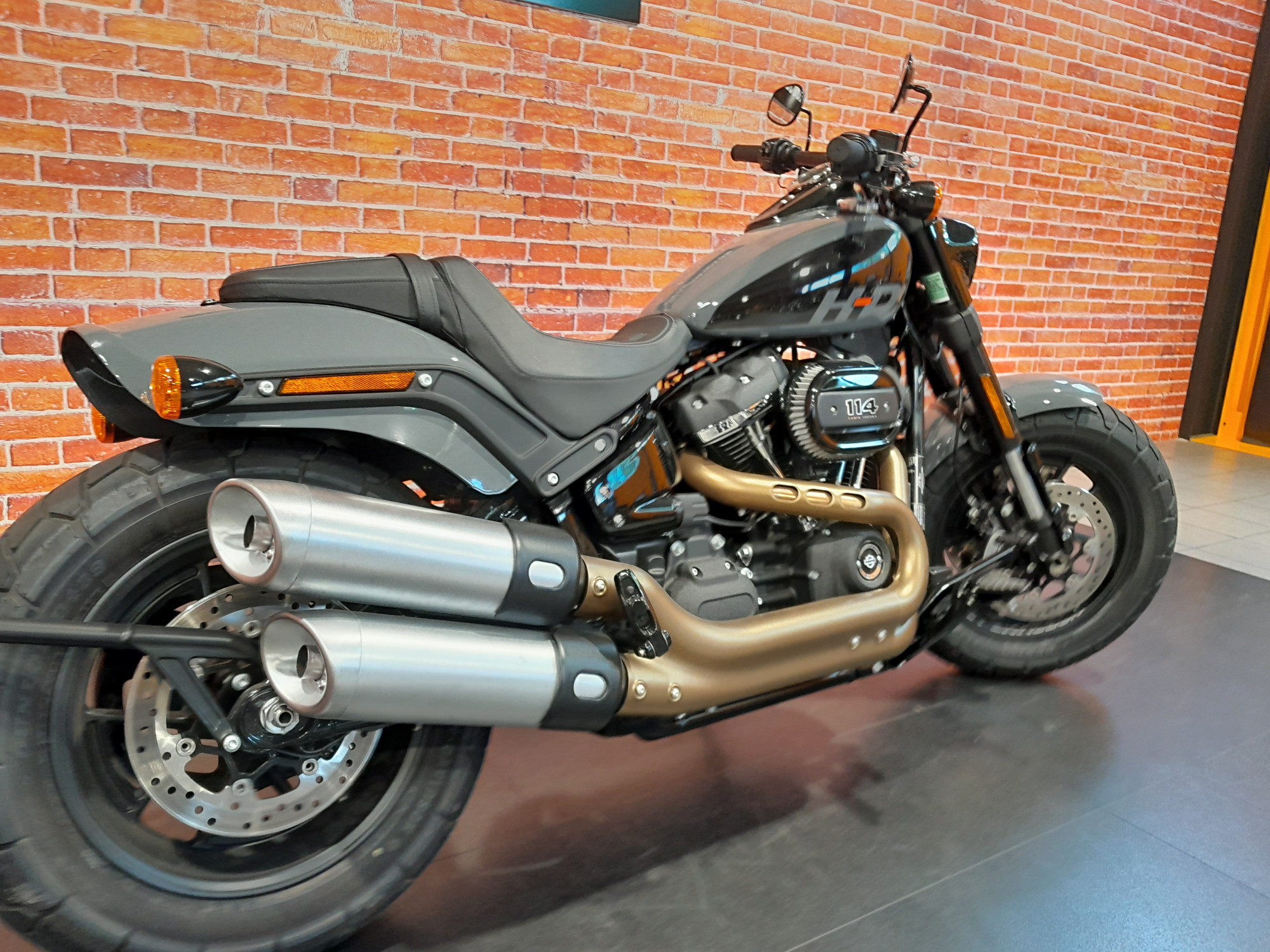 photo de HARLEY DAVIDSON SOFTAIL FAT BOB 1868 1868 occasion de couleur  en vente à Sausheim n°2