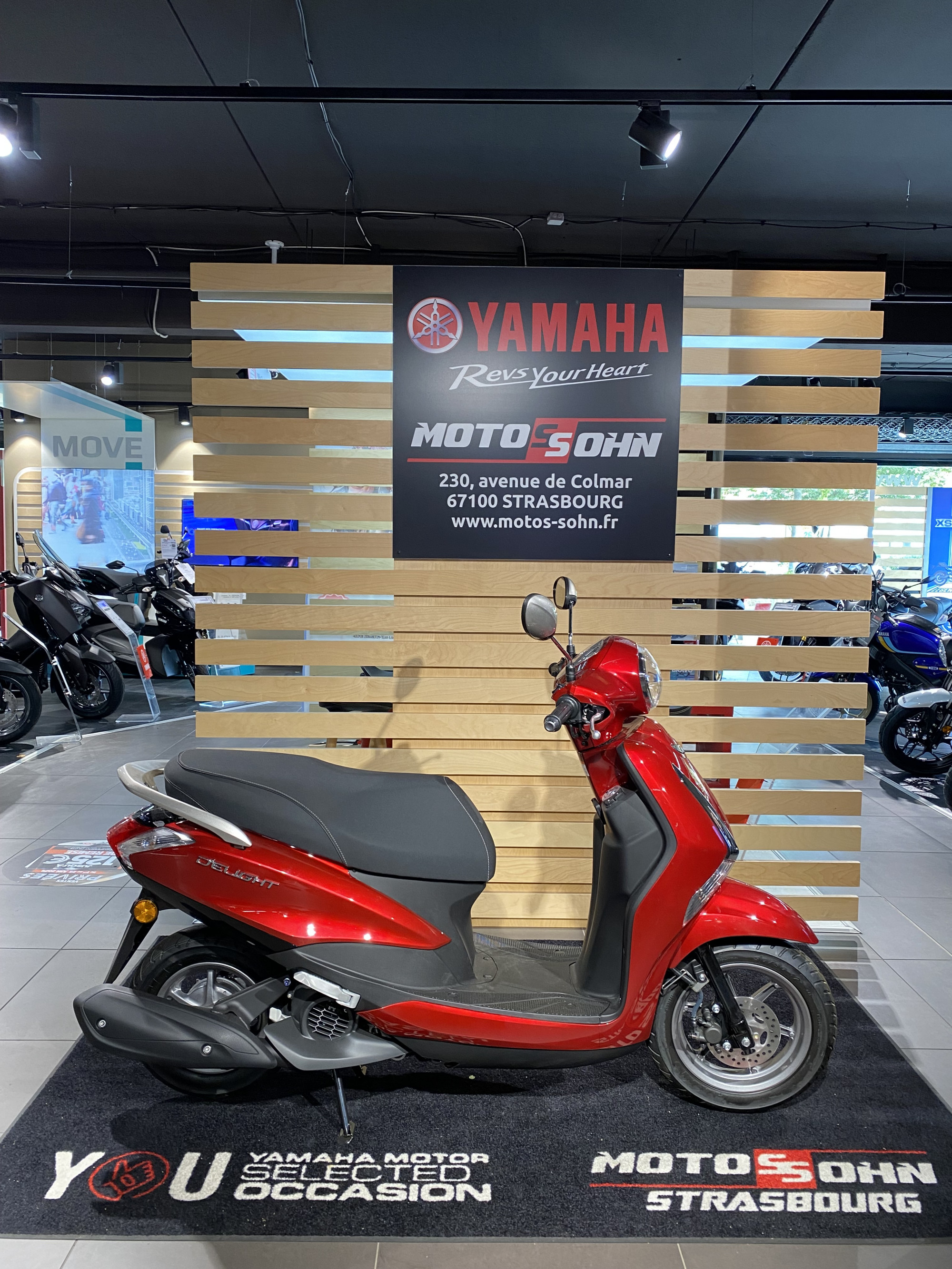 photo de YAMAHA D'ELIGHT 125 occasion de couleur  en vente à Strasbourg n°2