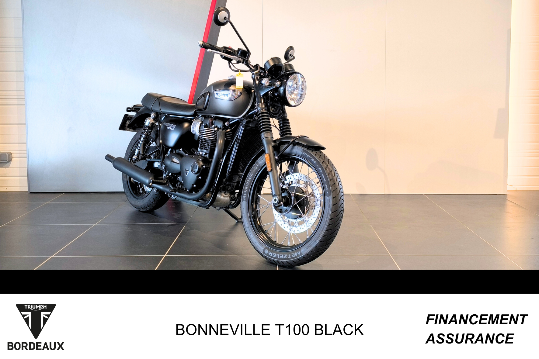 photo de TRIUMPH BONNEVILLE T100 900 900 occasion de couleur  en vente à Merignac n°3