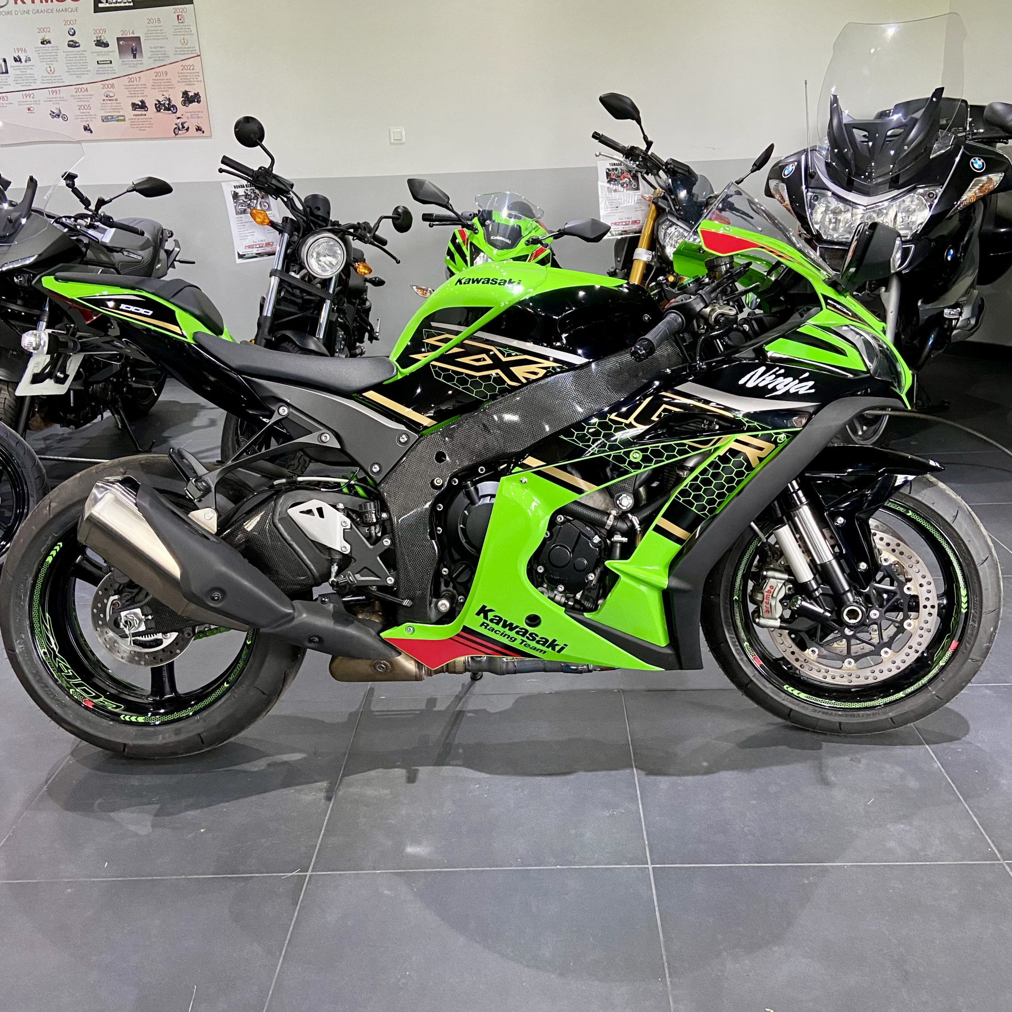 photo de KAWASAKI ZX-10R 998 occasion de couleur  en vente à Belfort n°2