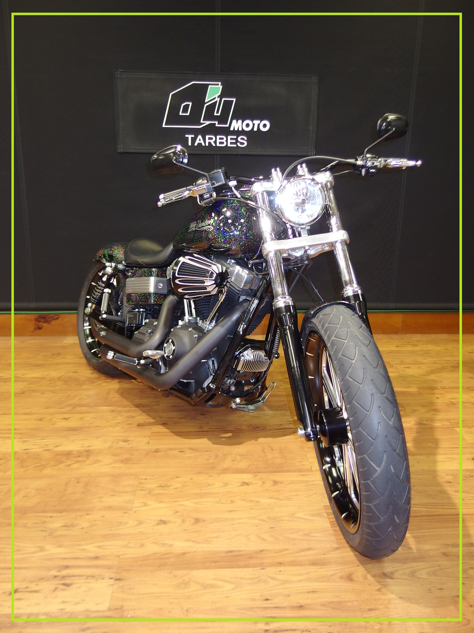 photo de HARLEY DAVIDSON DYNA STREET BOB 1584 1584 occasion de couleur  en vente à Tarbes n°1