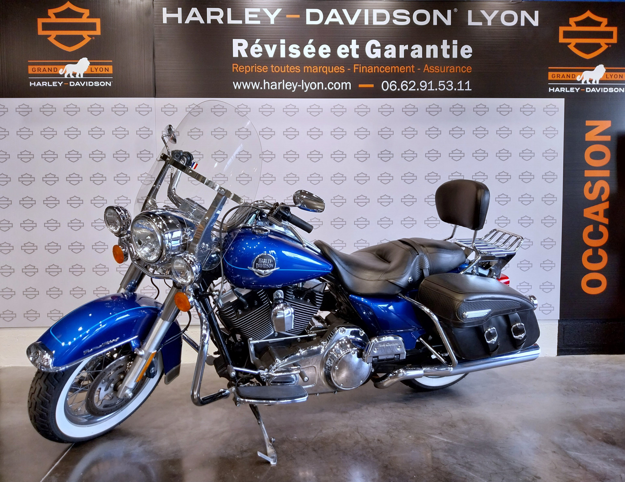 photo de HARLEY DAVIDSON TOURING ROAD KING 1584 CLASSIC 1584 occasion de couleur  en vente à Brignais n°3