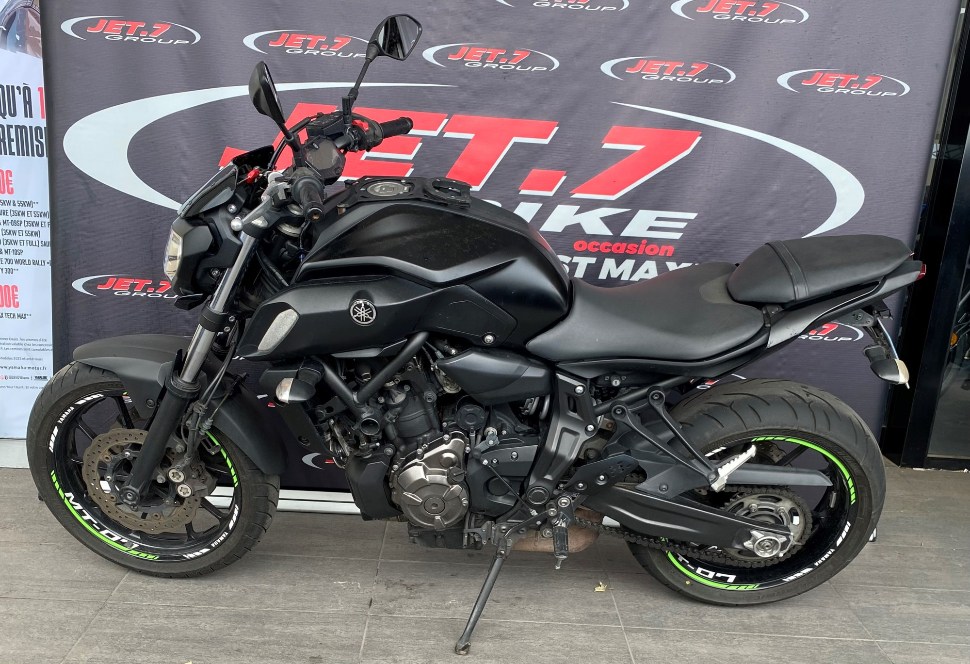 photo de YAMAHA MT-07 (47.5CV) 695 occasion de couleur  en vente   Ste Maxime