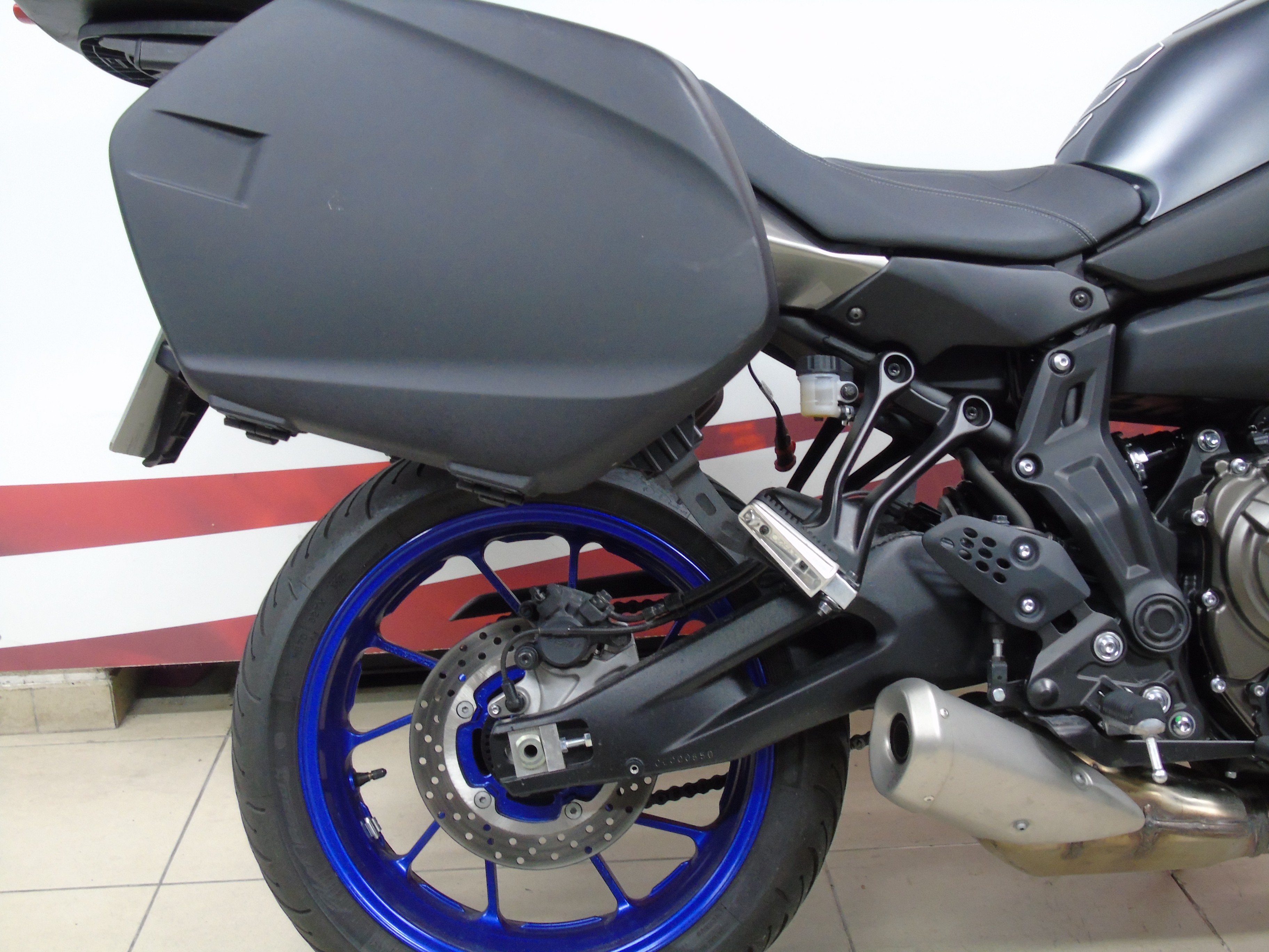 photo de YAMAHA MT 07 TRACER GT BRIDE A2 700 occasion de couleur  en vente   Mougins