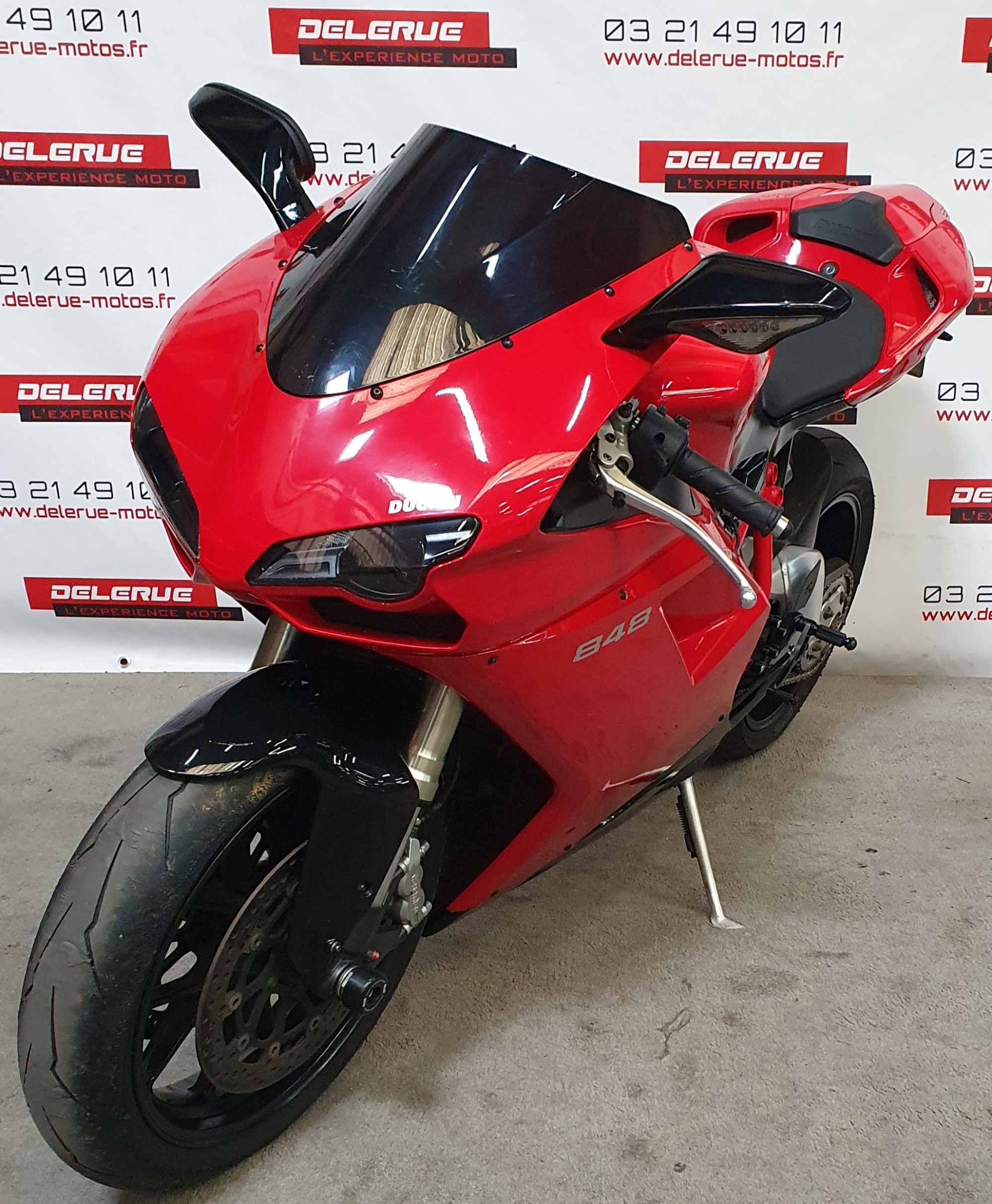 photo de DUCATI 848 848 occasion de couleur  en vente à Noyelles Sous Lens n°3