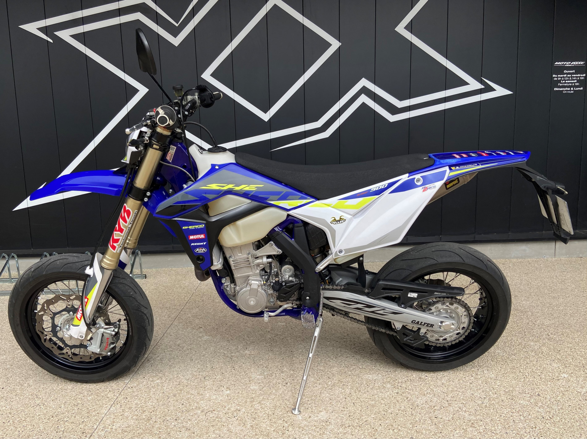 photo de SHERCO SUPERMOTARD 500 occasion de couleur  en vente à Aubenas n°3