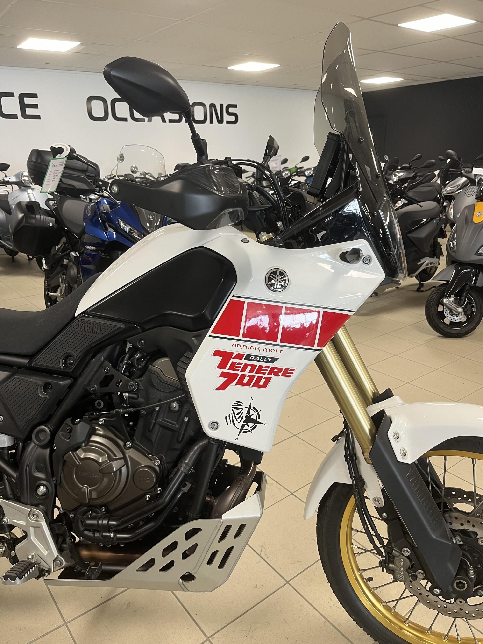 photo de YAMAHA TENERE 700 RALLY EDITION 690 occasion de couleur  en vente à Lanester n°2