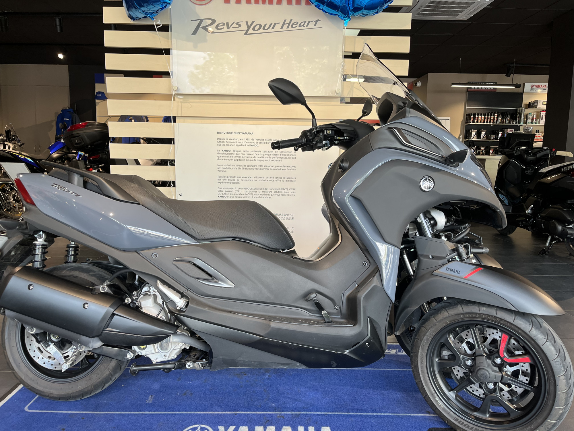 photo de YAMAHA TRICITY 300 300 occasion de couleur  en vente à Thonon Les Bains n°2