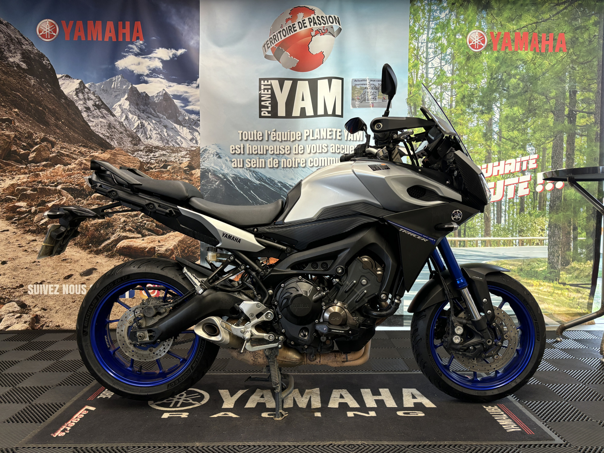 photo de YAMAHA MT-09 TRACER 847 occasion de couleur  en vente à Rennes n°3