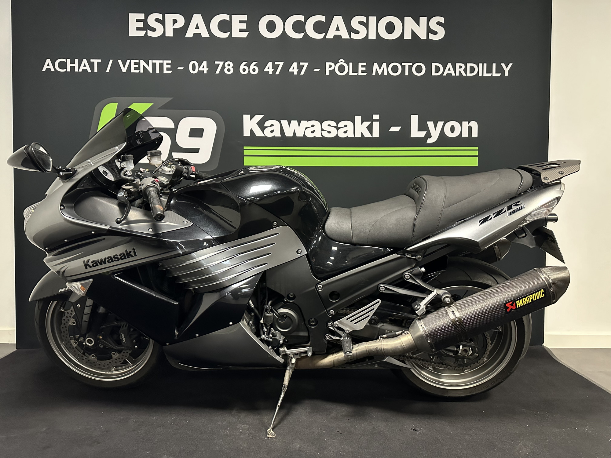 photo de KAWASAKI ZZR 1400 1400 occasion de couleur  en vente à Dardilly n°3