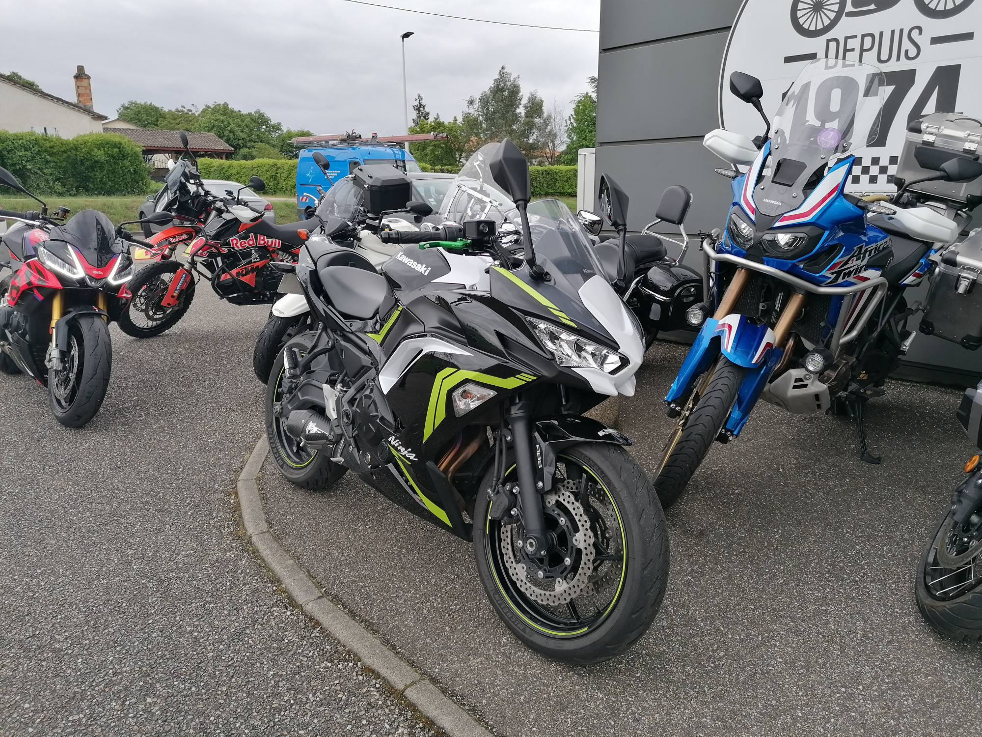 photo de KAWASAKI NINJA 650 649 occasion de couleur  en vente   Marmande