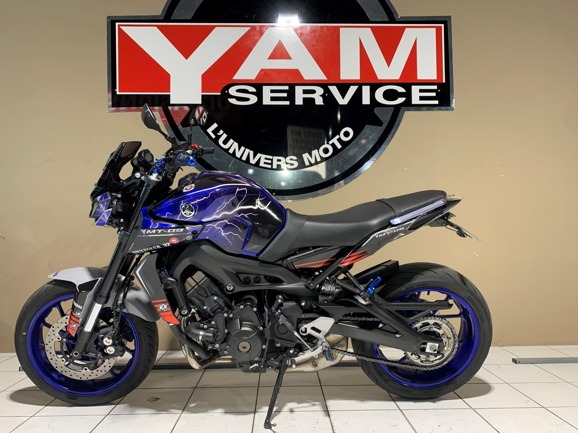 photo de YAMAHA MT-09 850 occasion de couleur  en vente   Toulouse