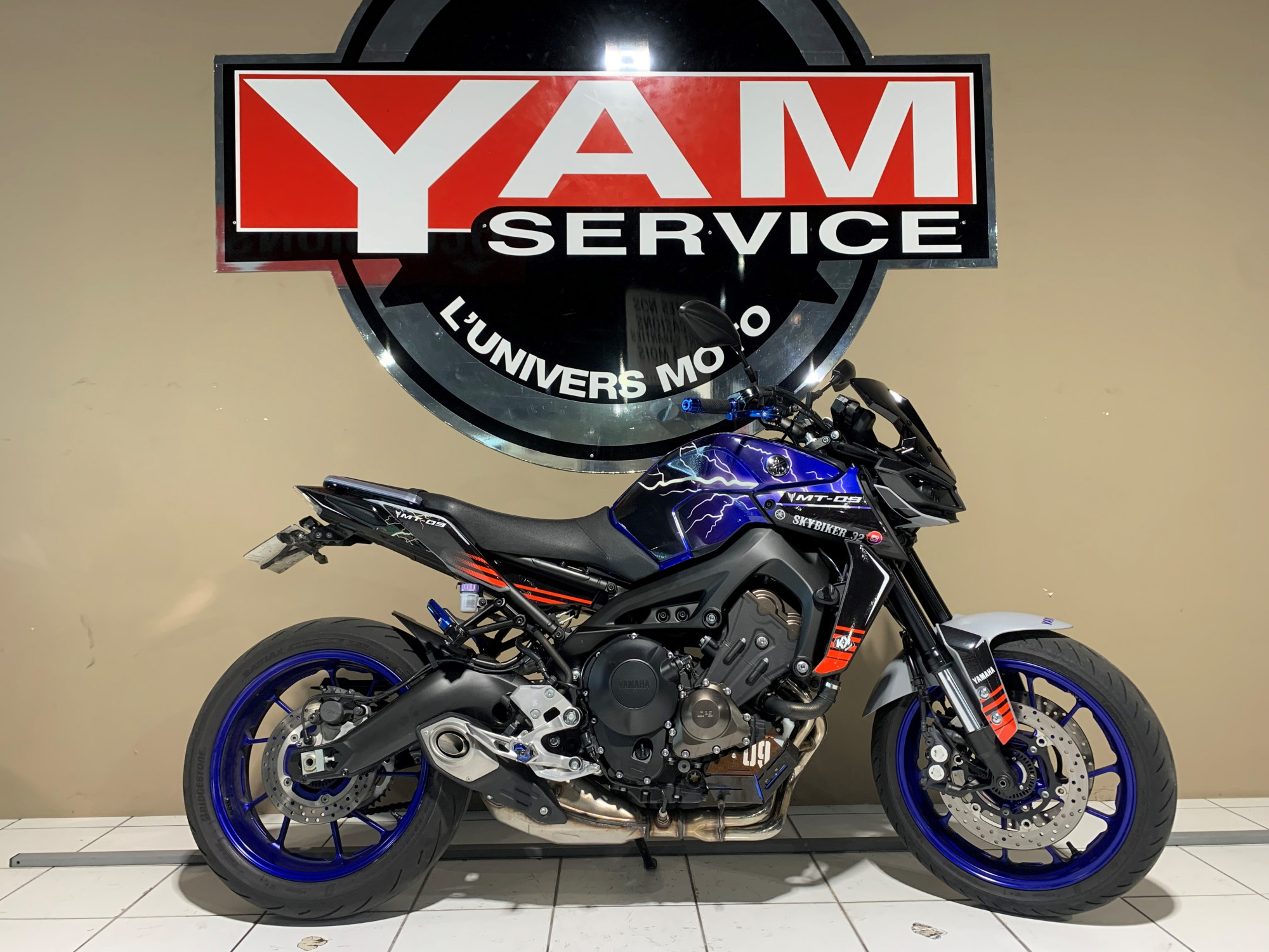 photo de YAMAHA MT-09 850 occasion de couleur  en vente à Toulouse n°3