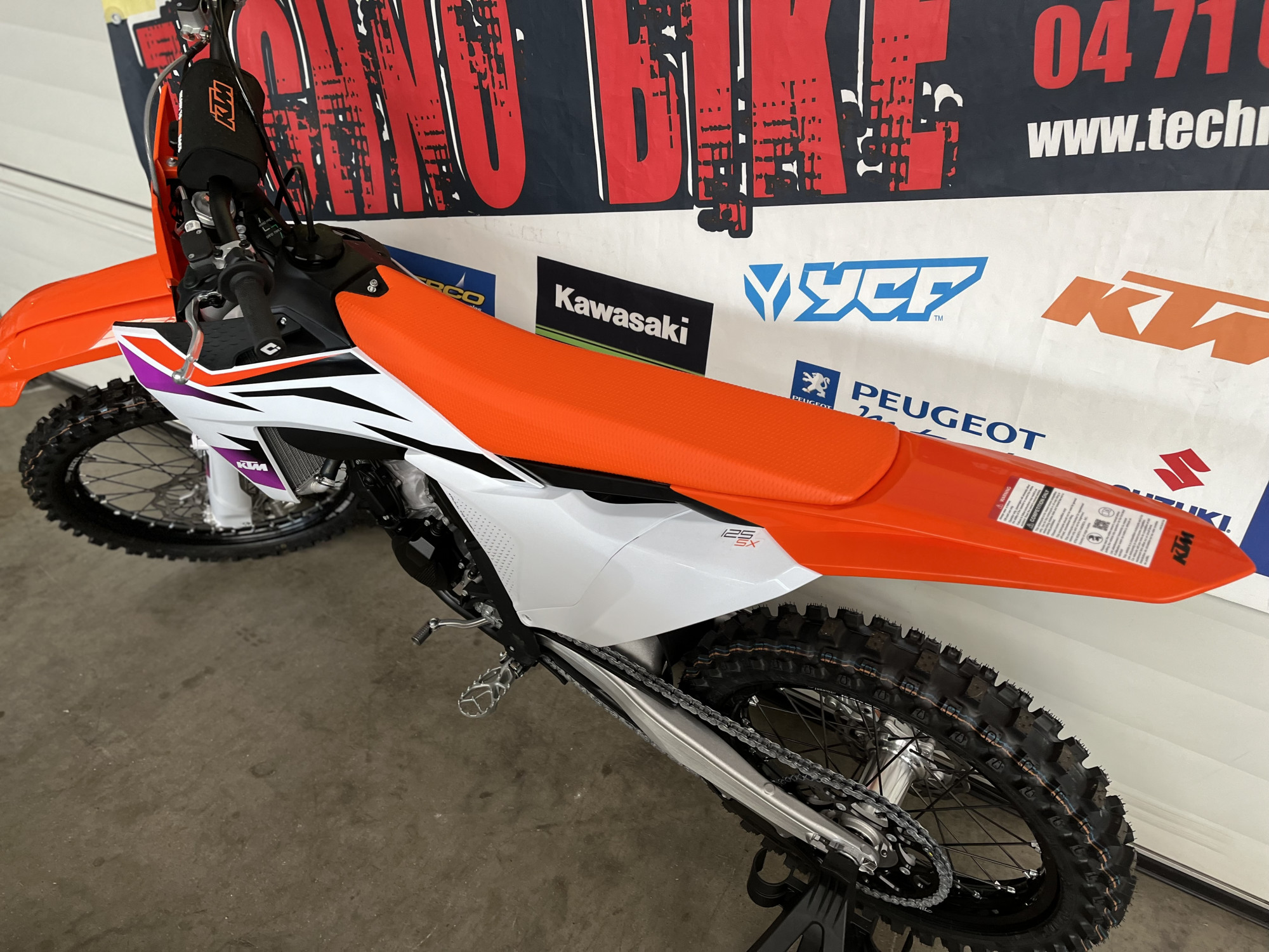 photo de KTM 125 SX 125 occasion de couleur  en vente   St Germain Laprade