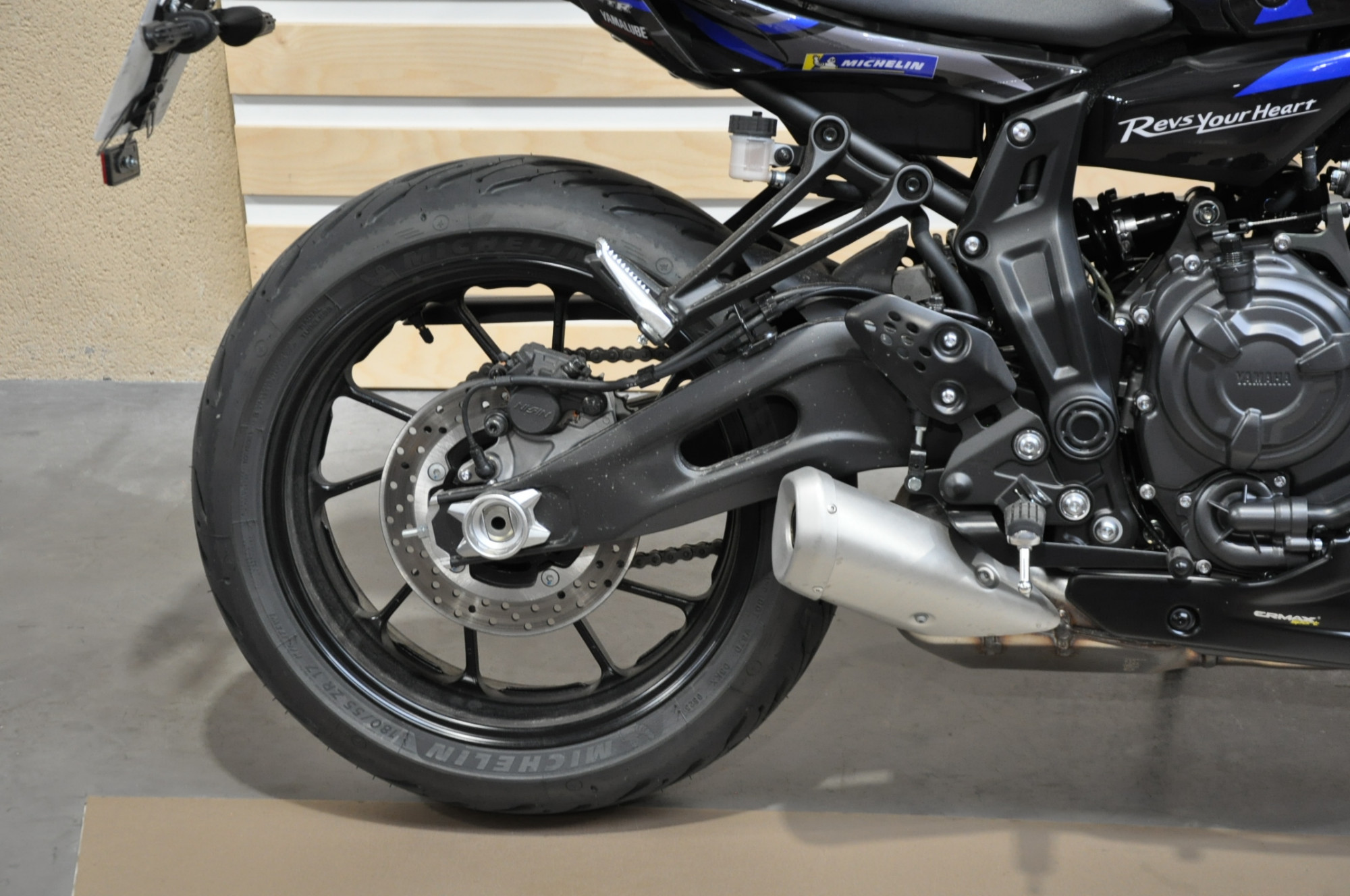 photo de YAMAHA MT-07 (47.5CV) 695 occasion de couleur  en vente à Nancy n°2